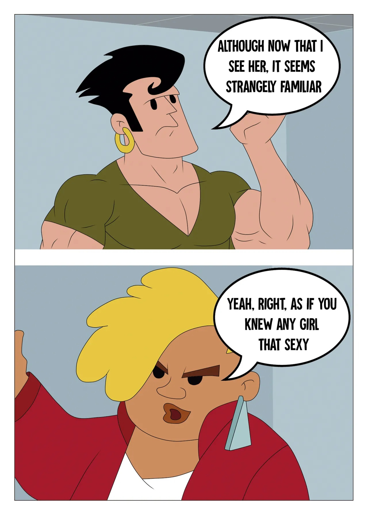 Beach, Sun, And a Blonde Porn Comics english 10