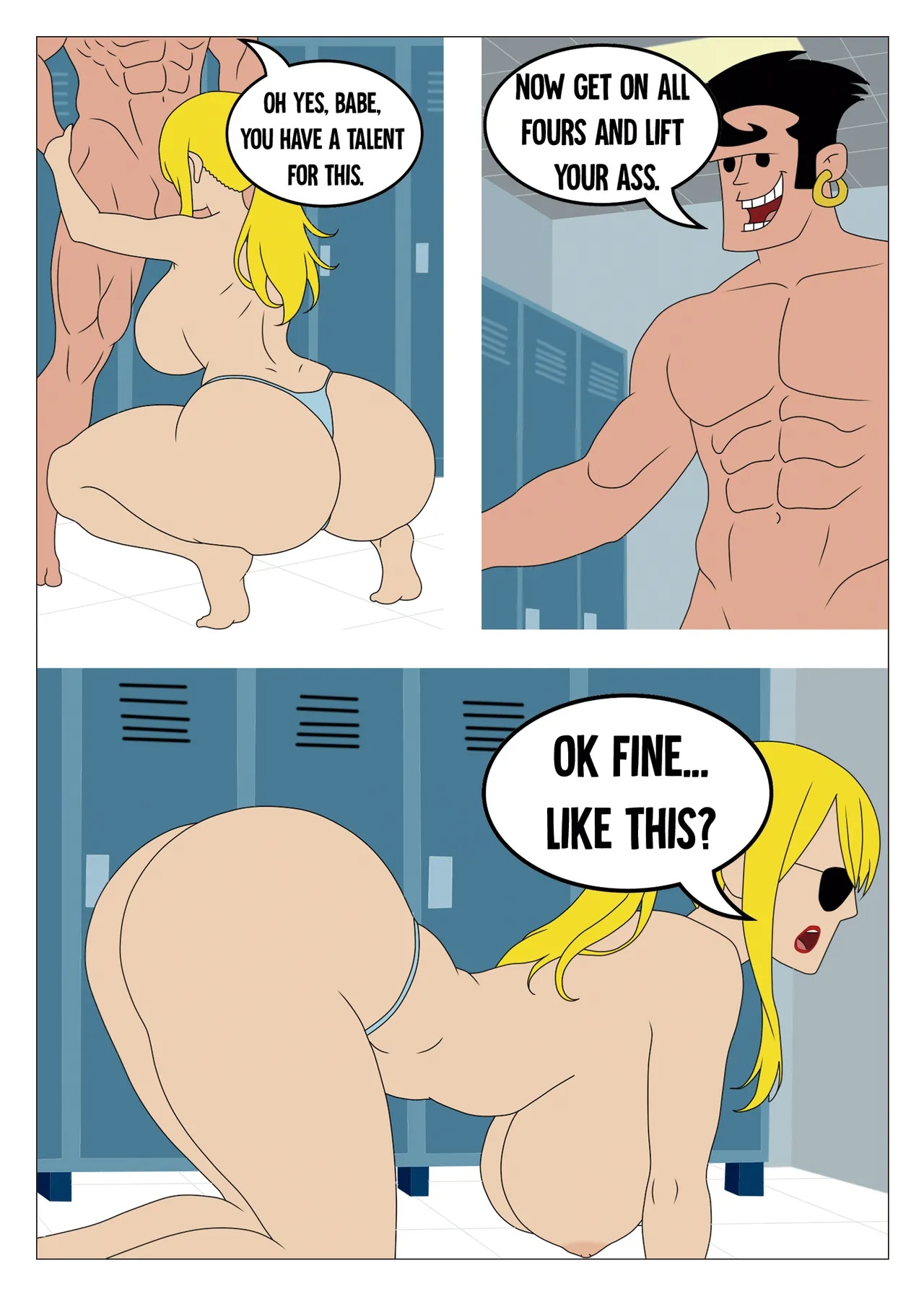 Beach, Sun, And a Blonde Porn Comics english 20