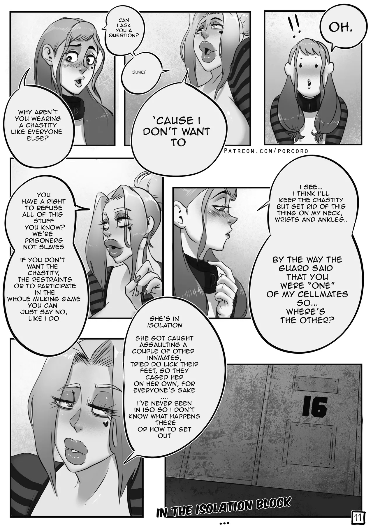 Bimbo Prison By Porcoro Porn Comics english 11