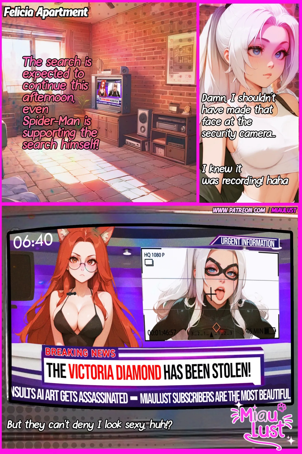 Black Cat: Victoria Diamond Porn Comics english 23