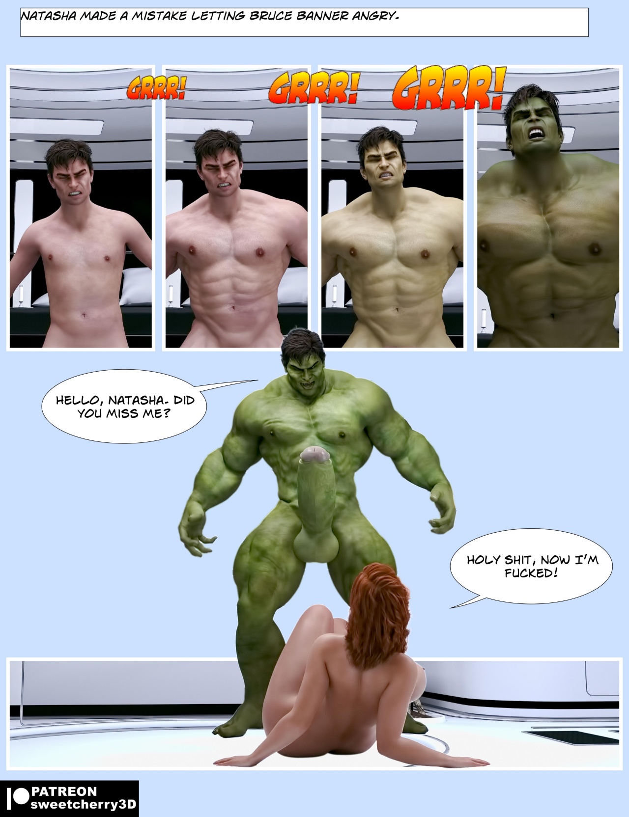 Black Widow By MegaParodies Part 2 Porn Comics english 18