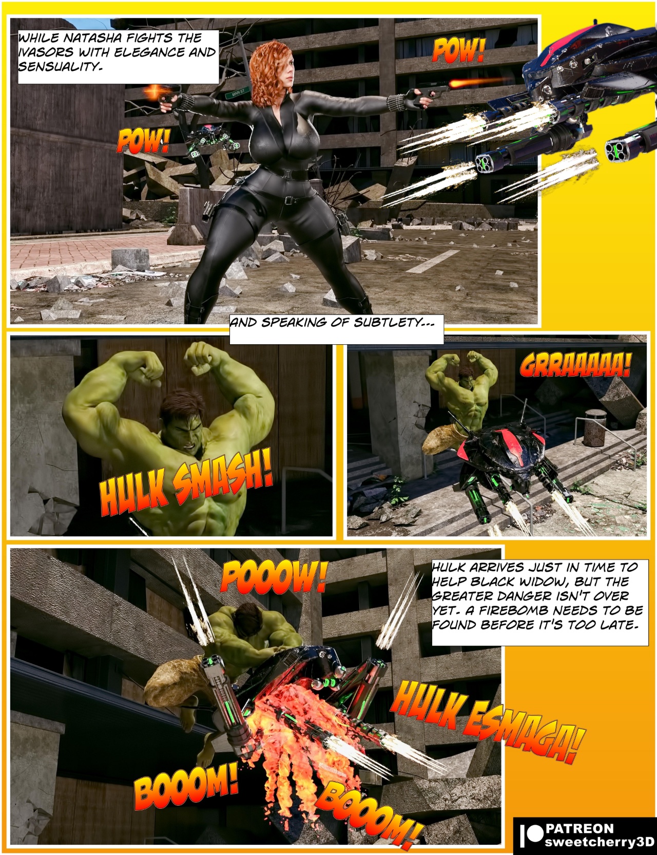 Black Widow By MegaParodies Porn Comics english 03