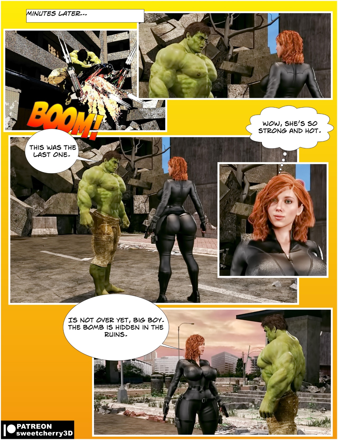 Black Widow By MegaParodies Porn Comics english 04