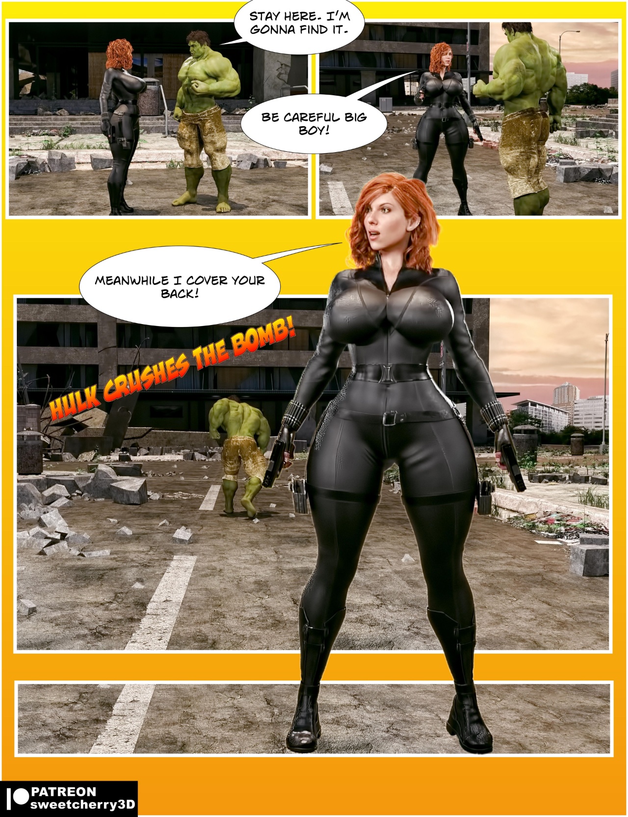 Black Widow By MegaParodies Porn Comics english 05