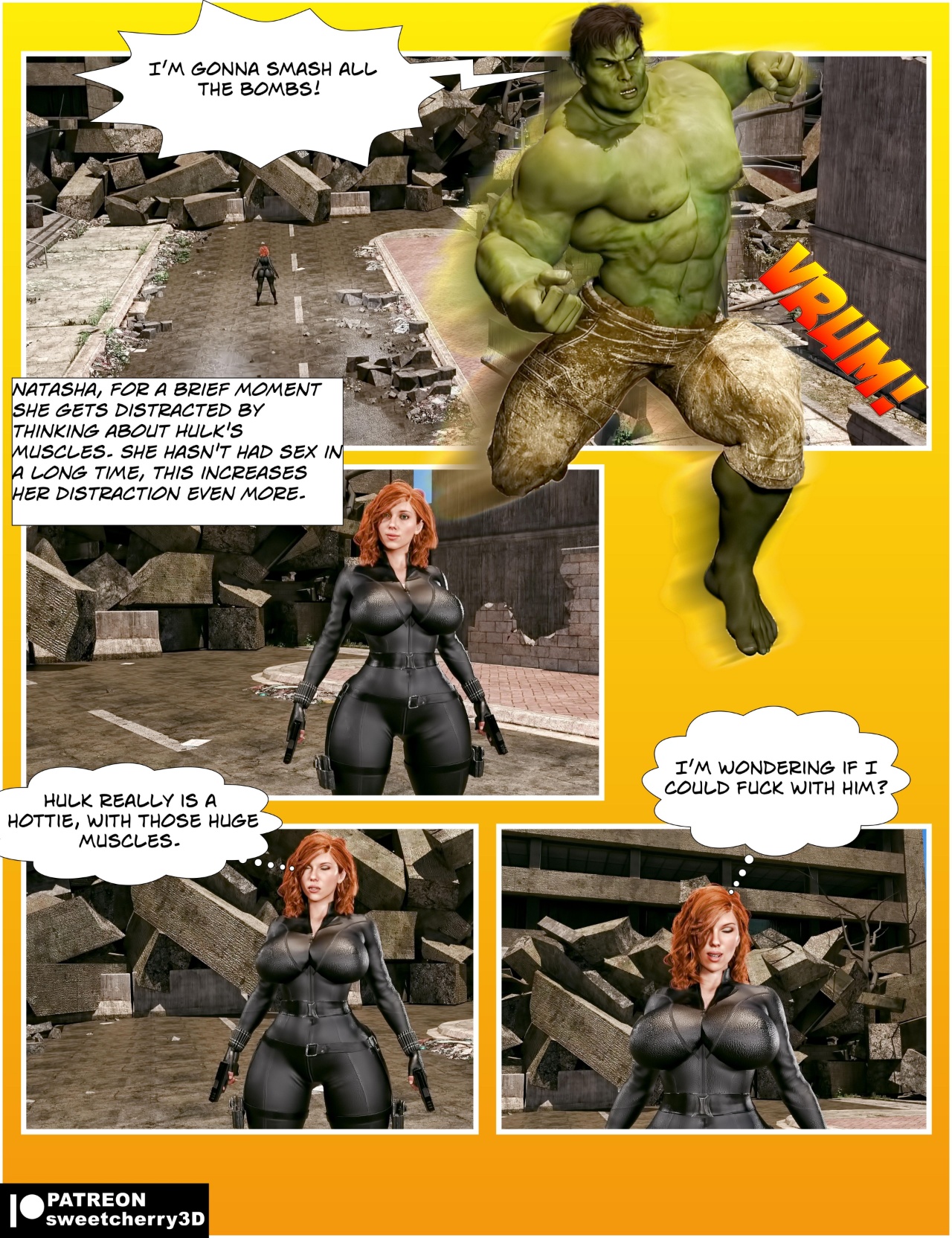 Black Widow By MegaParodies Porn Comics english 06