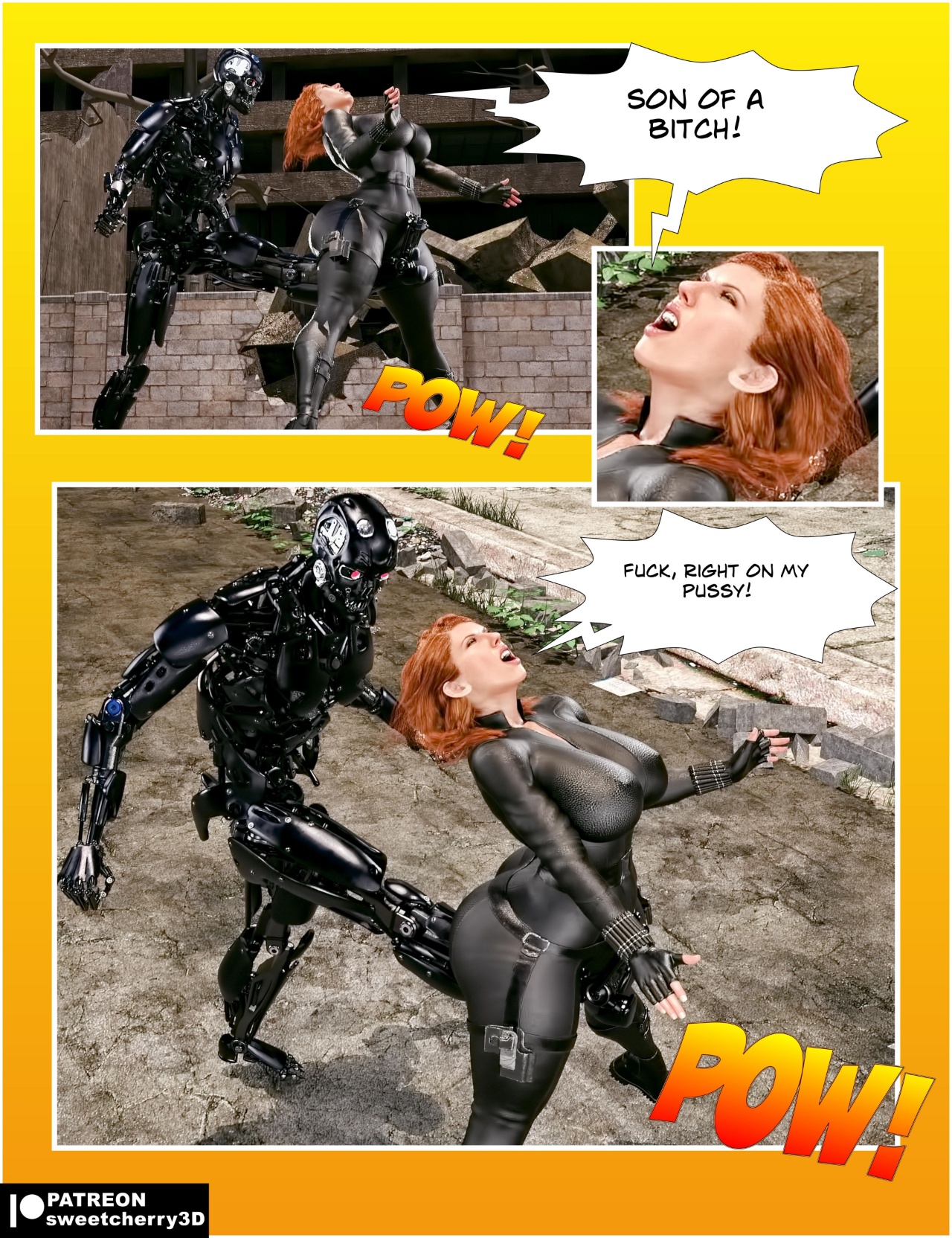 Black Widow By MegaParodies Porn Comics english 09