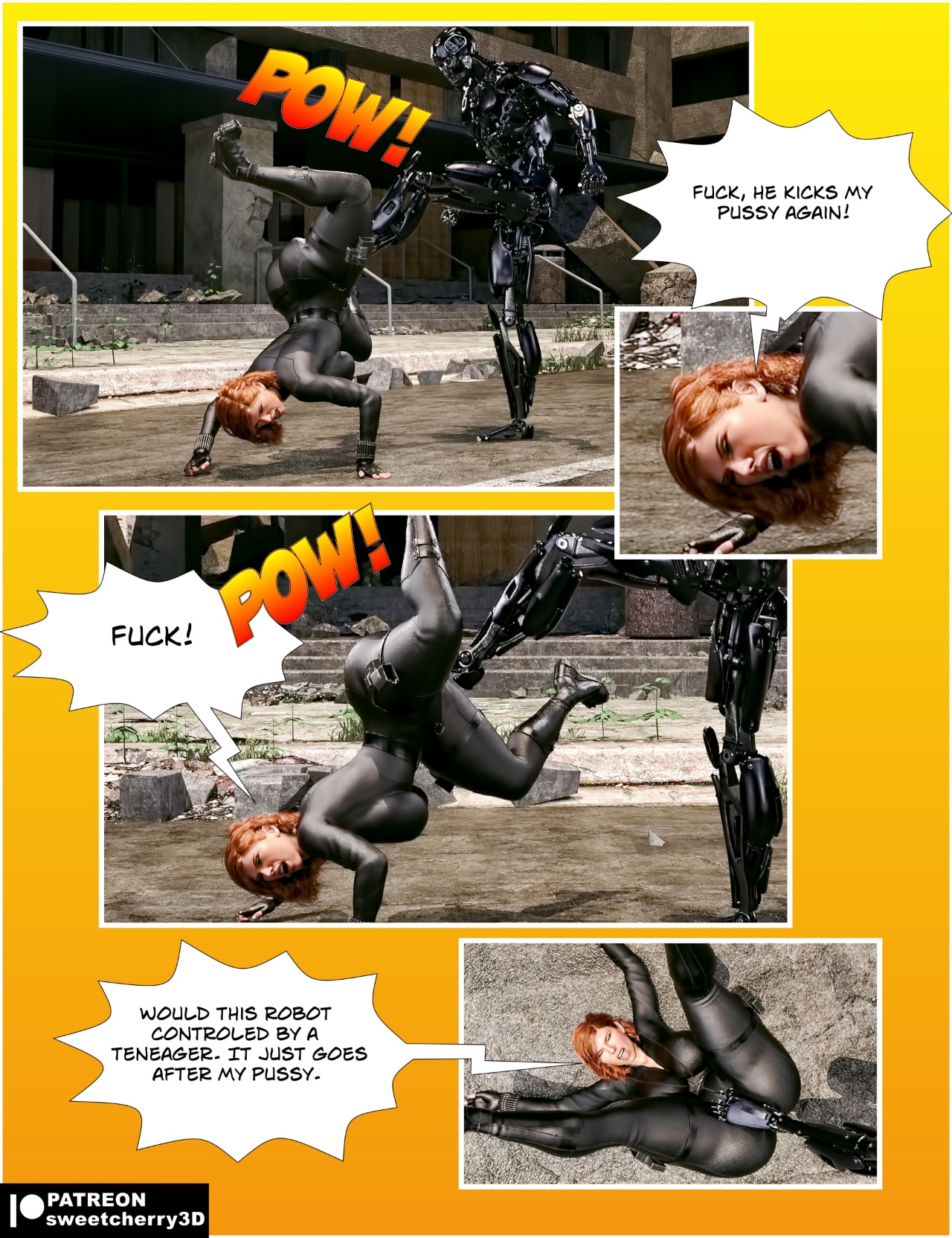 Black Widow By MegaParodies Porn Comics english 11