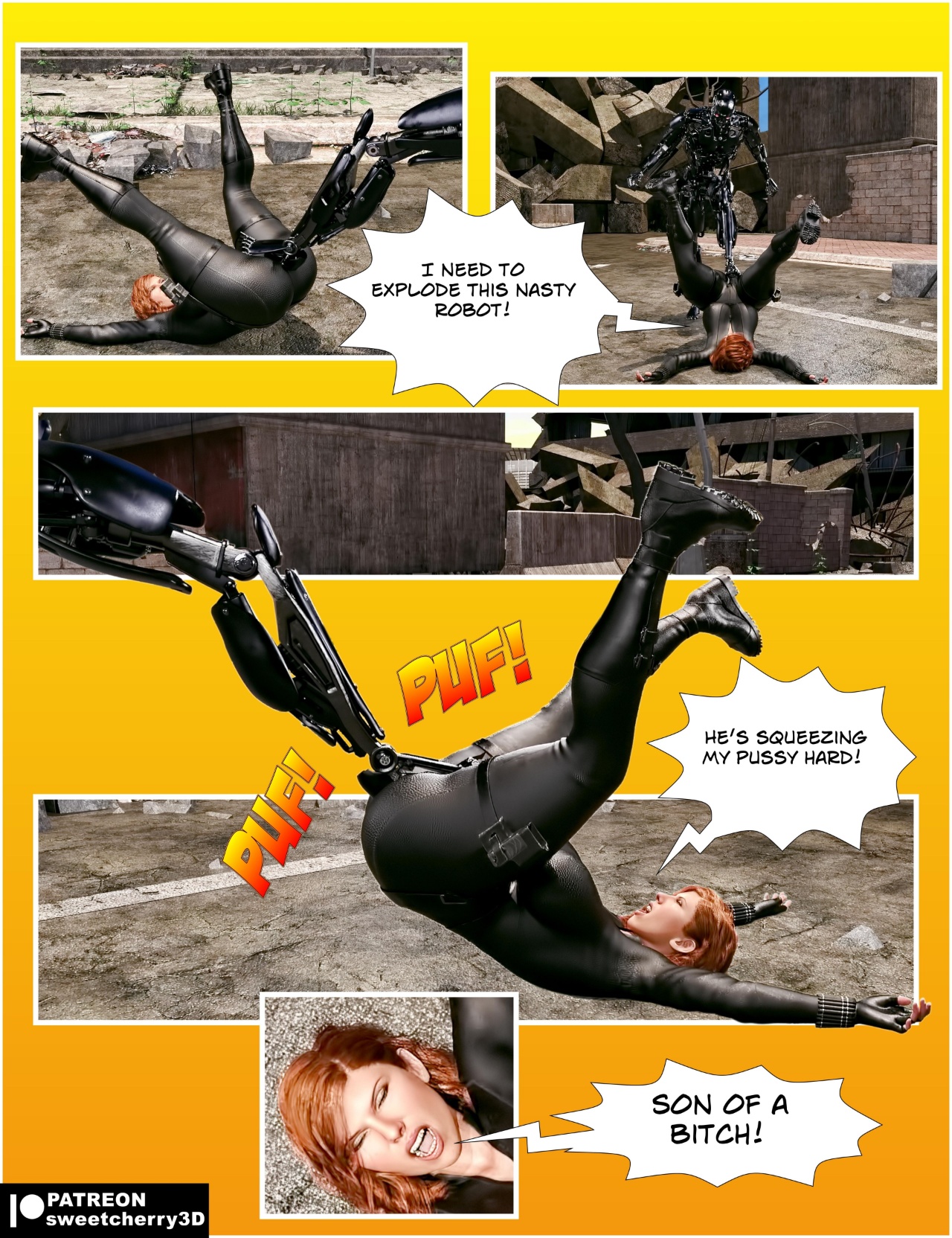 Black Widow By MegaParodies Porn Comics english 12