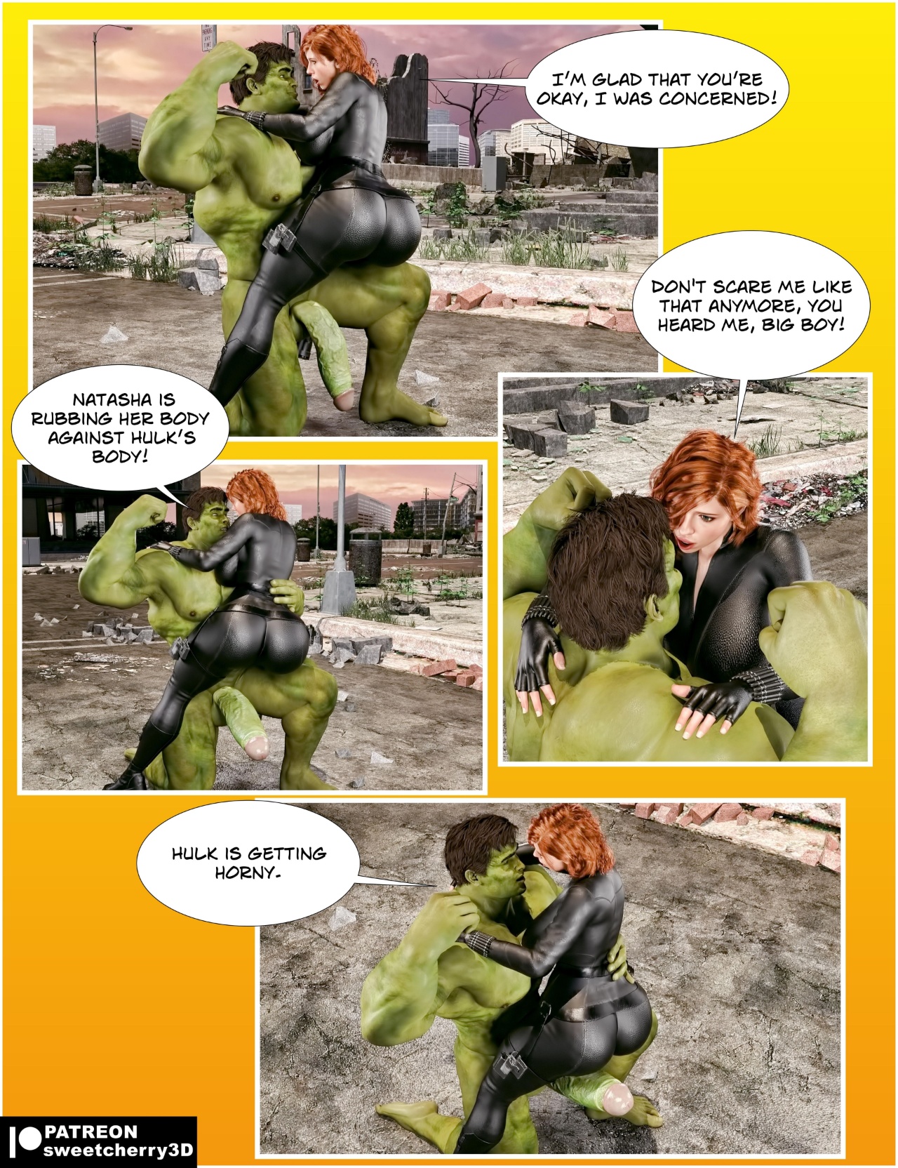 Black Widow By MegaParodies Porn Comics english 18