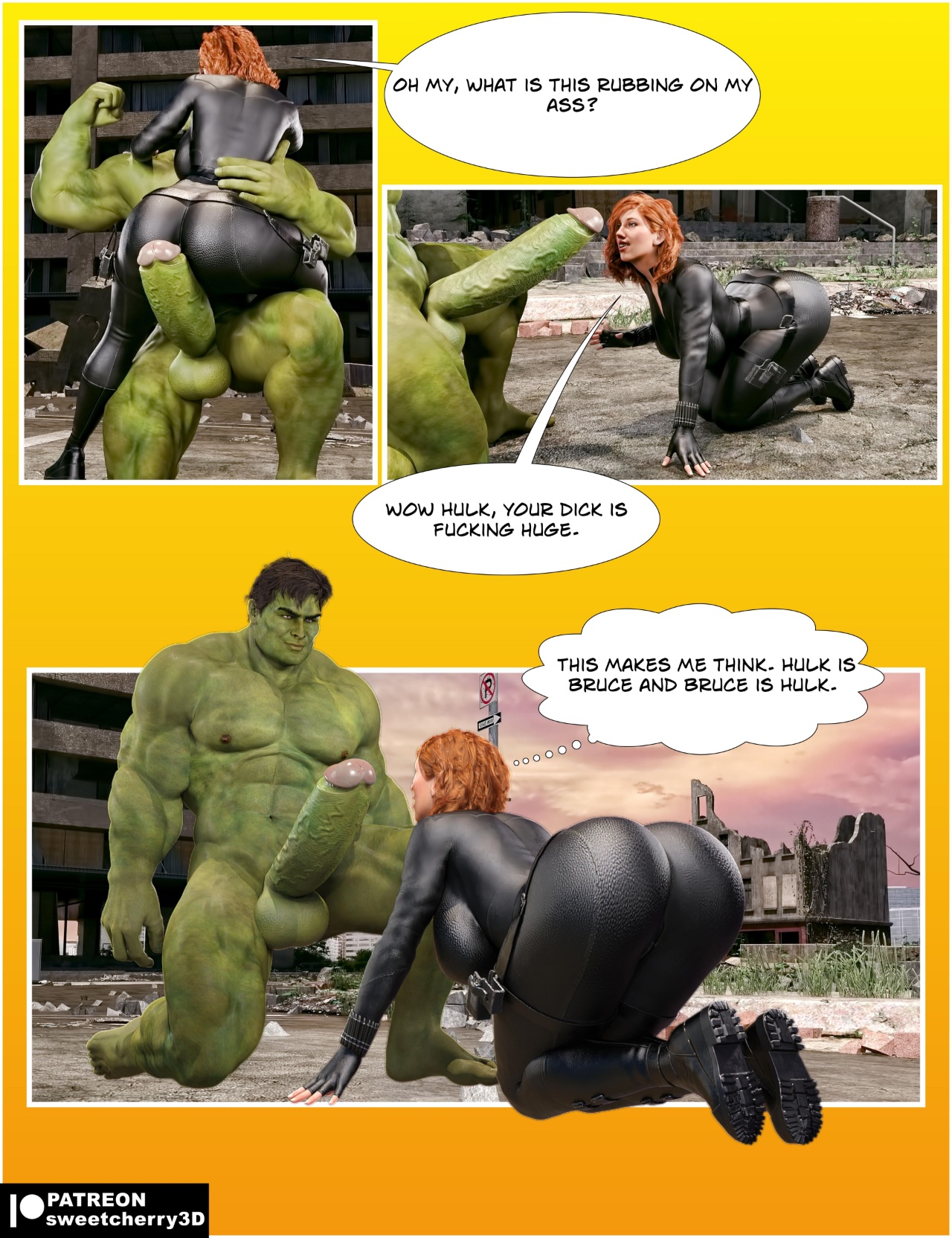 Black Widow By MegaParodies Porn Comics english 19
