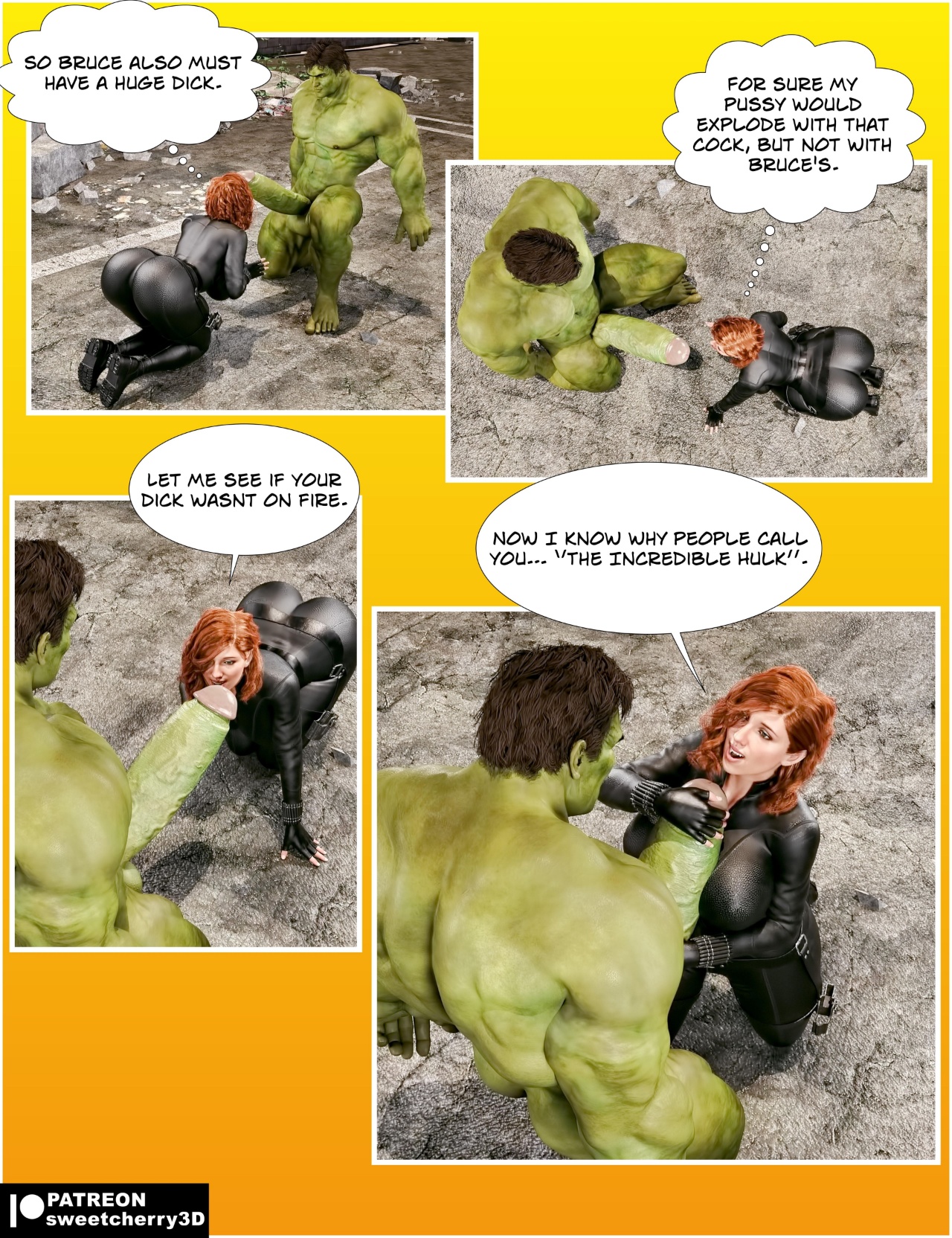 Black Widow By MegaParodies Porn Comics english 20