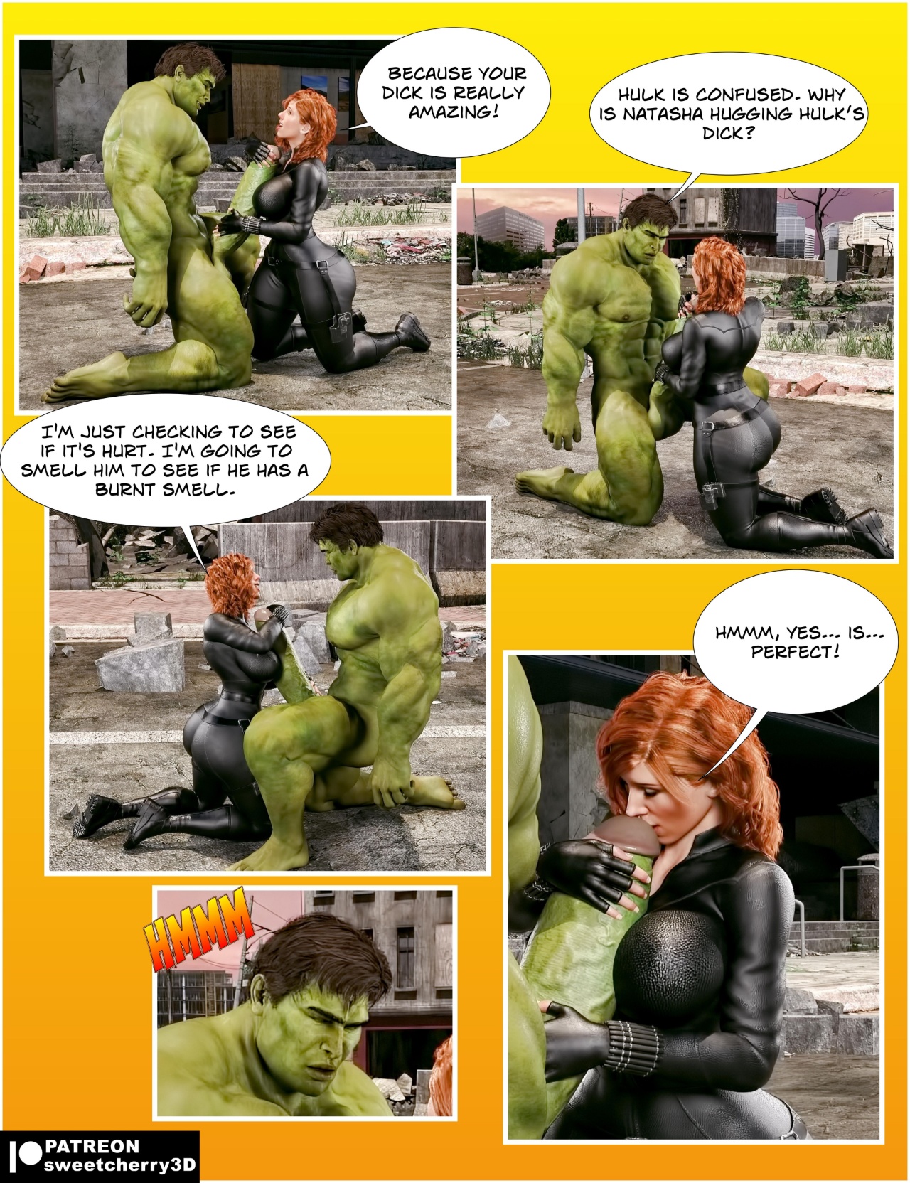 Black Widow By MegaParodies Porn Comics english 21