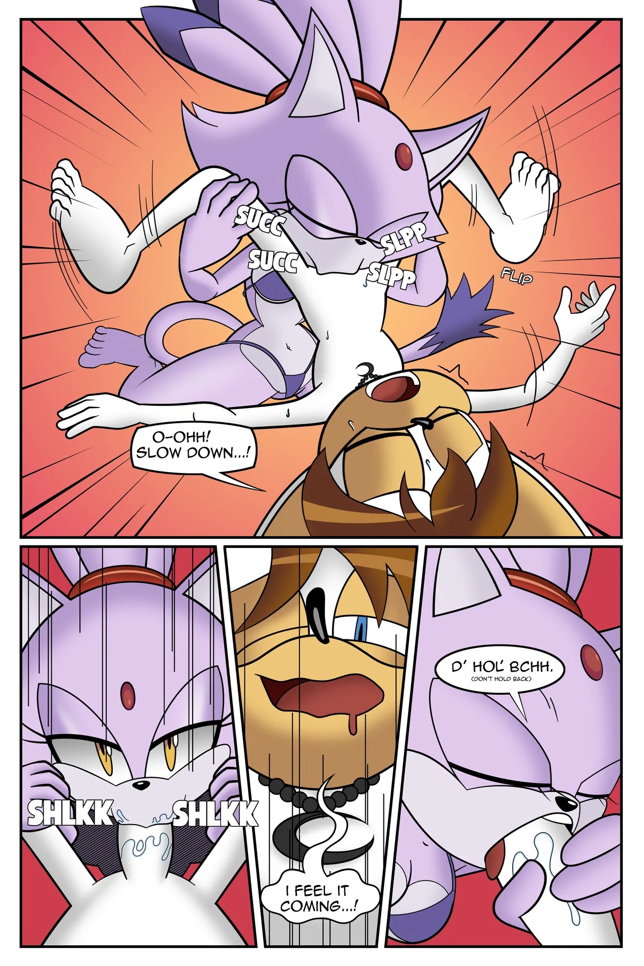 Blaze Beach By Mobian Monster Porn Comics english 05