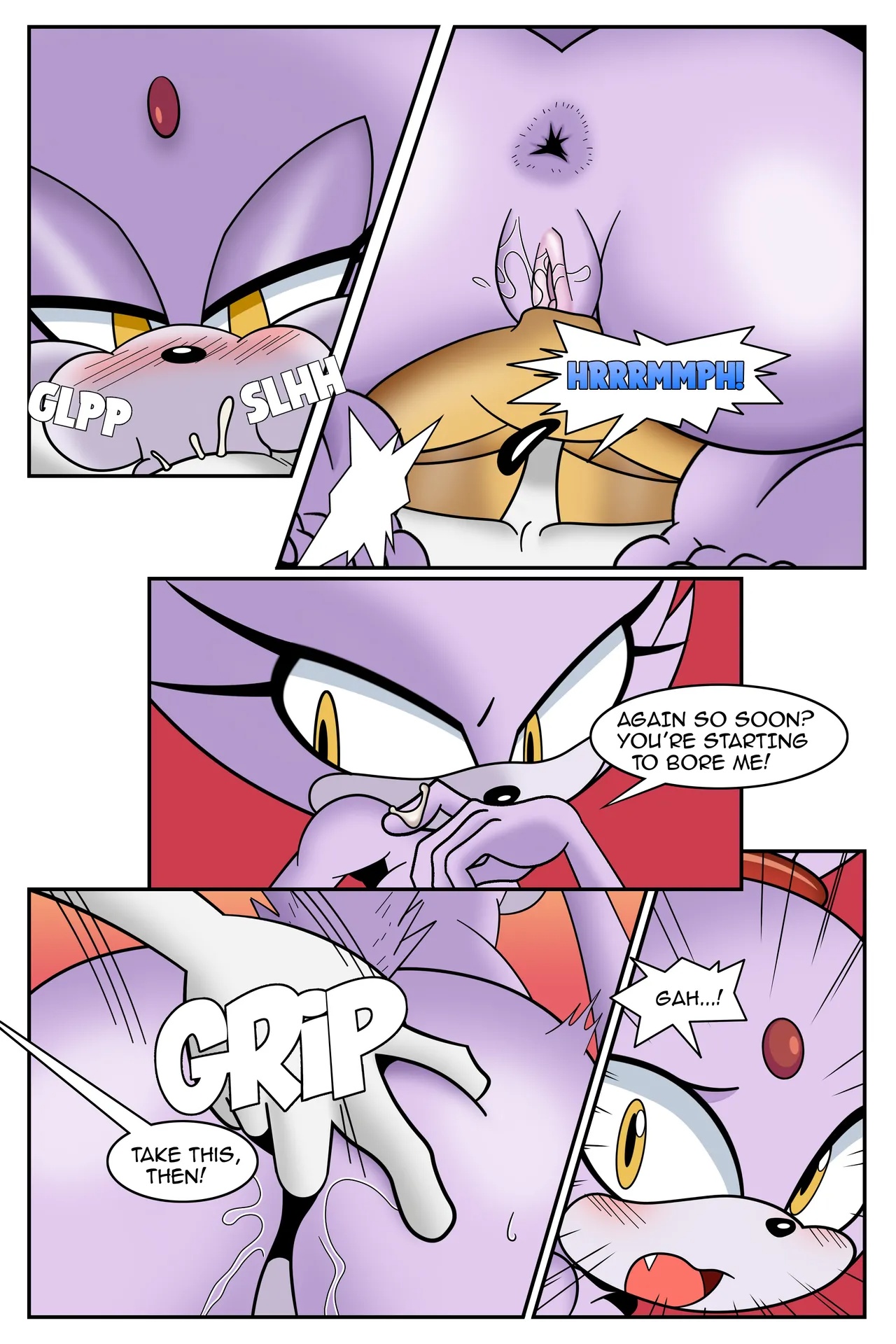 Blaze Beach By Mobian Monster Porn Comics english 09