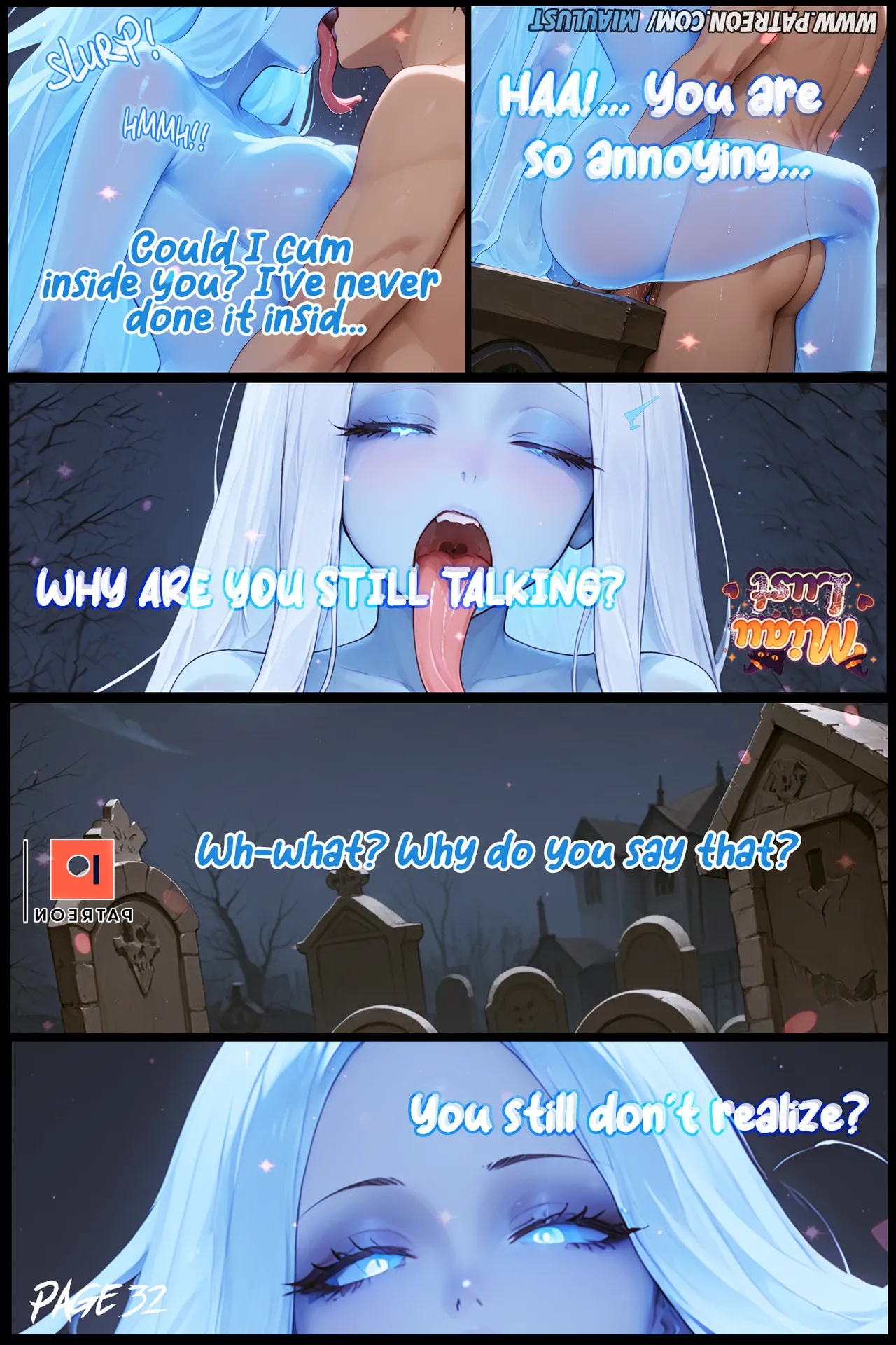 Blue Boobies Ghostly Porn Comics english 35