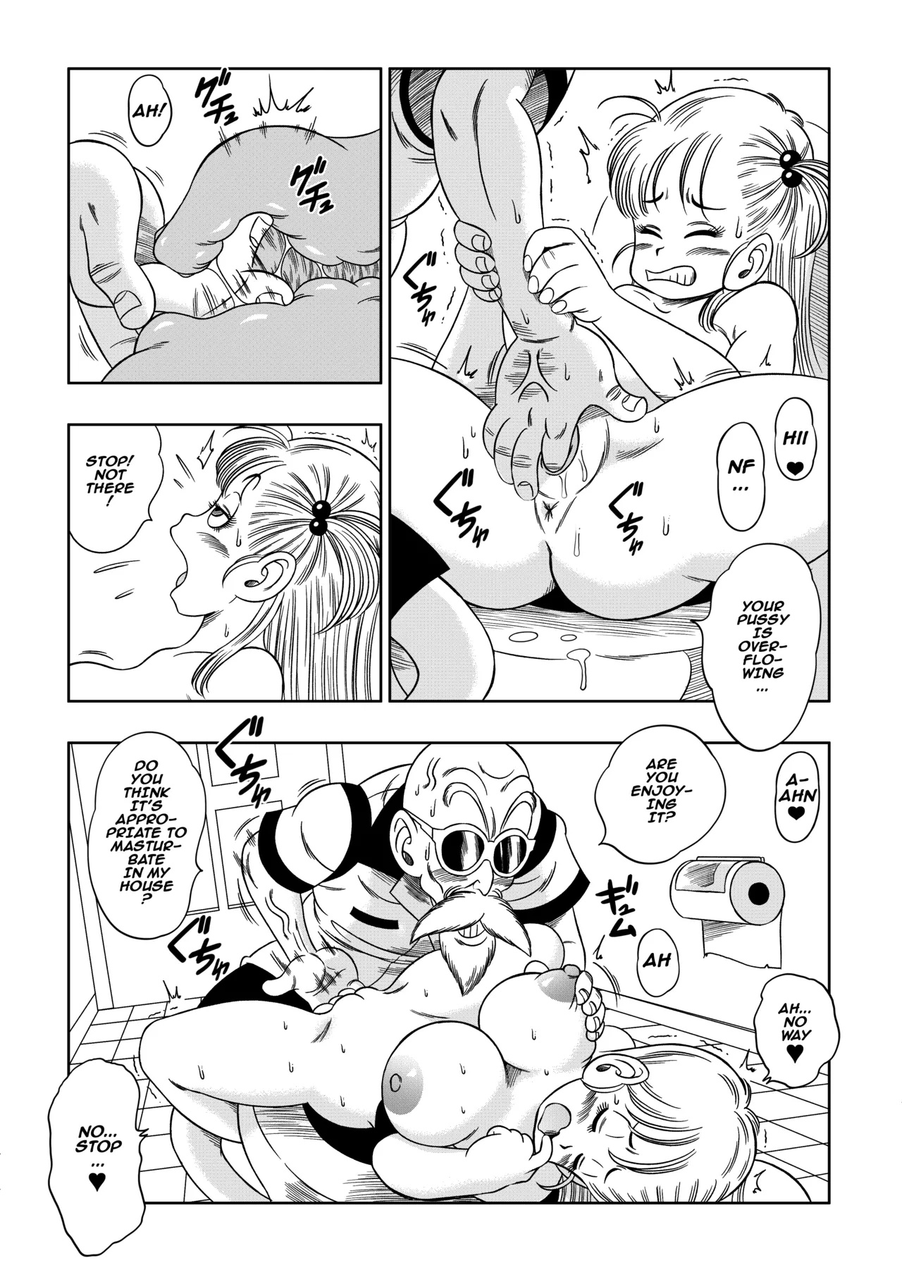 Dagon Ball: Kame Toilet Porn Comics english 12