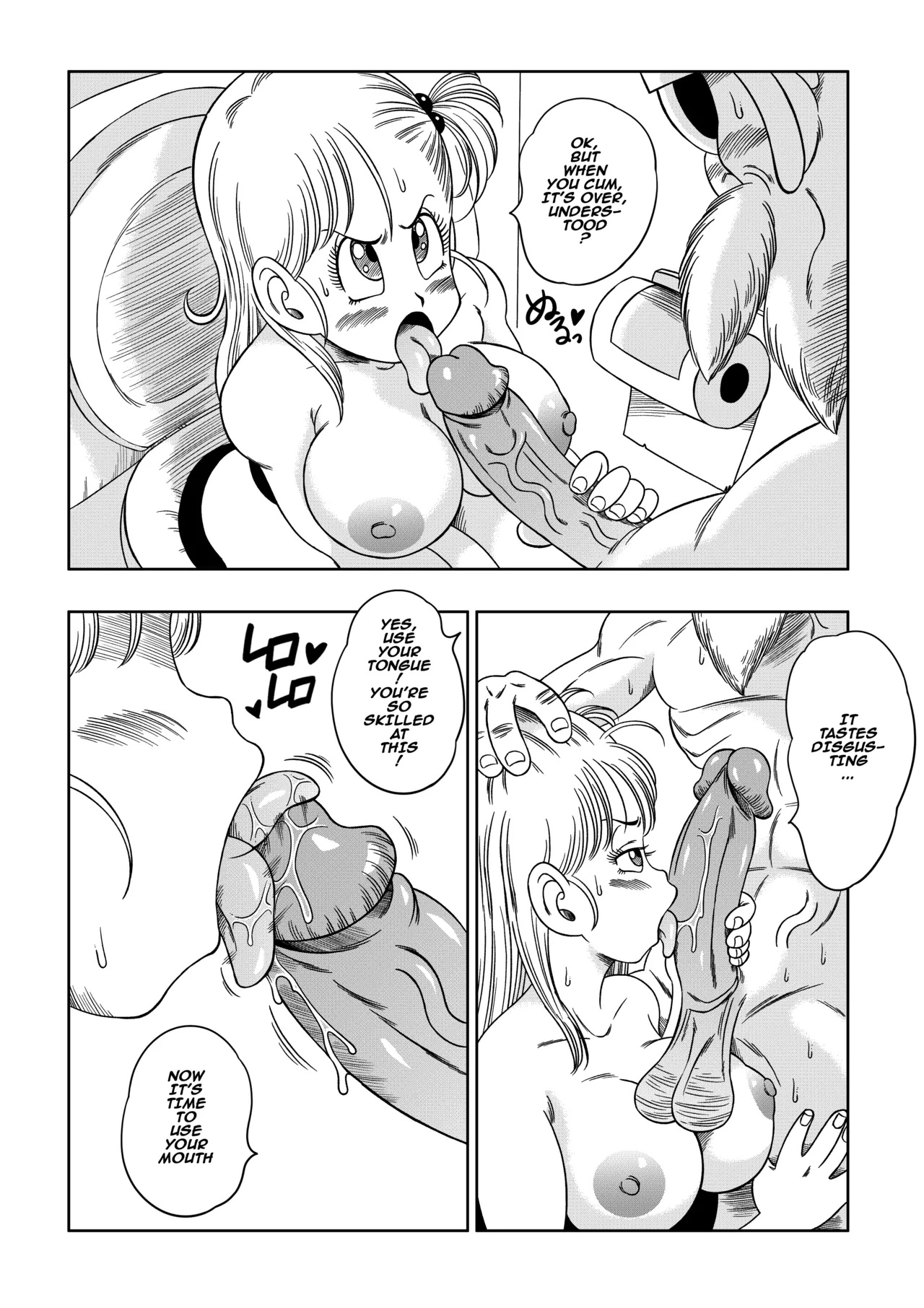 Dagon Ball: Kame Toilet Porn Comics english 15