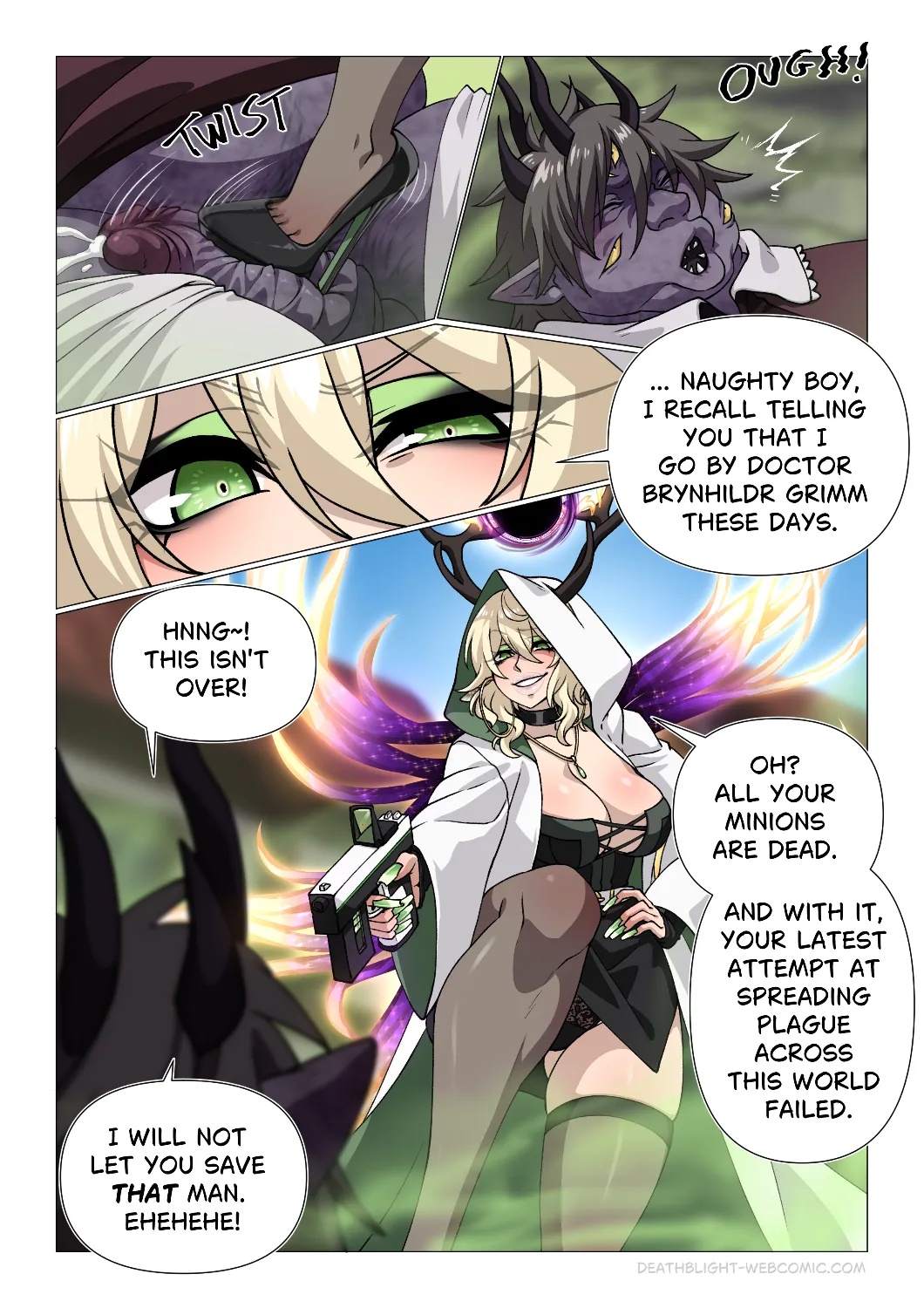 Deathblight Barghest: Brynhildr Grimm's Nightmare Porn Comics english 04