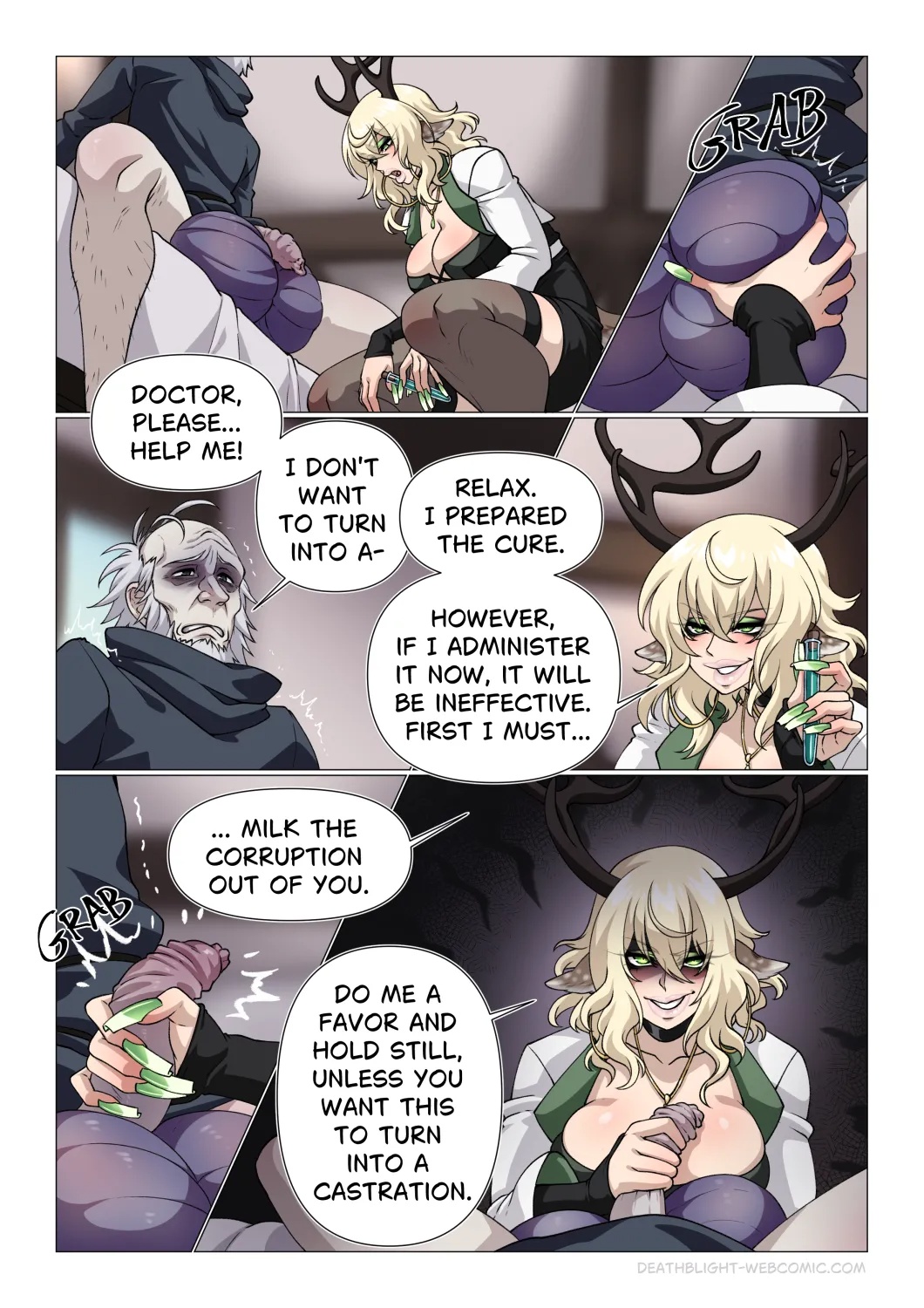 Deathblight Barghest: Brynhildr Grimm's Nightmare Porn Comics english 07