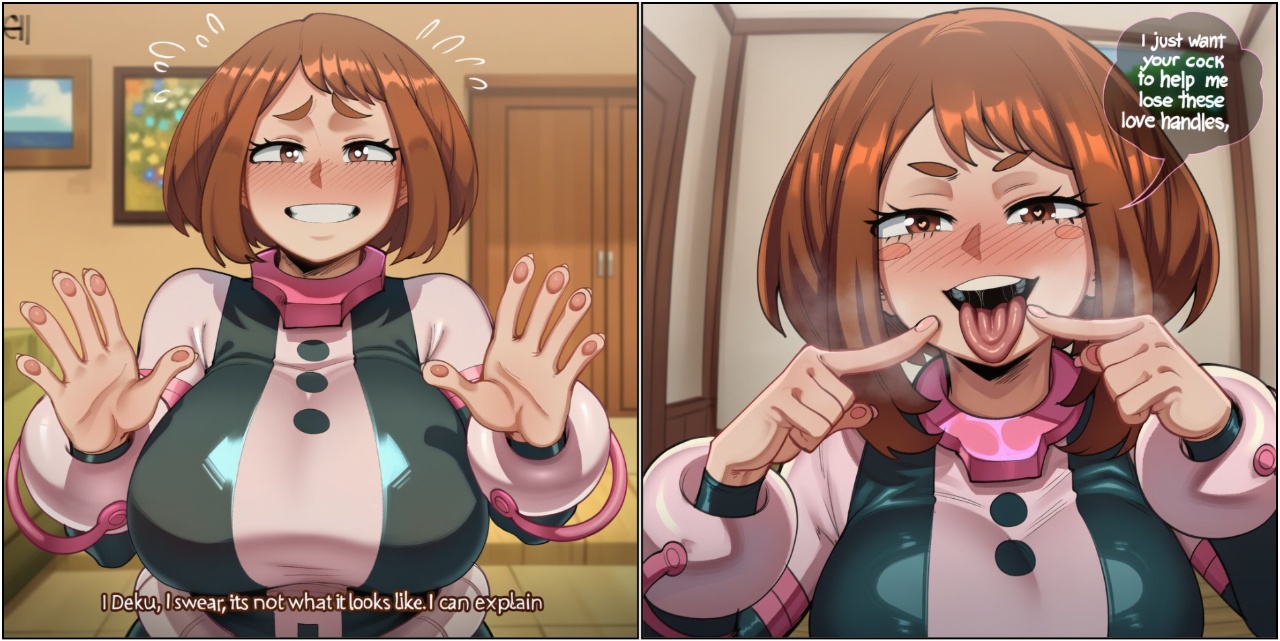 Deku x Ochako By KichaAI Porn Comics english 04