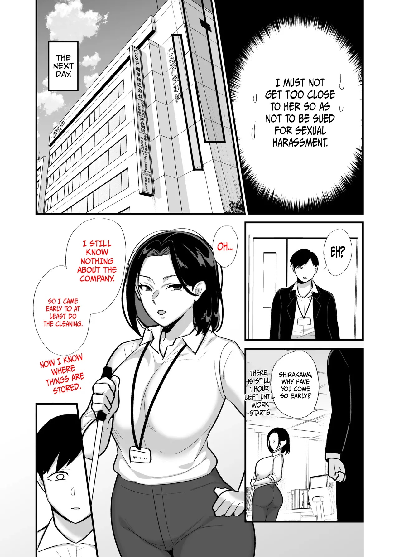 Dirty And Passionate Sex With a Single Mother Porn Comics english 06