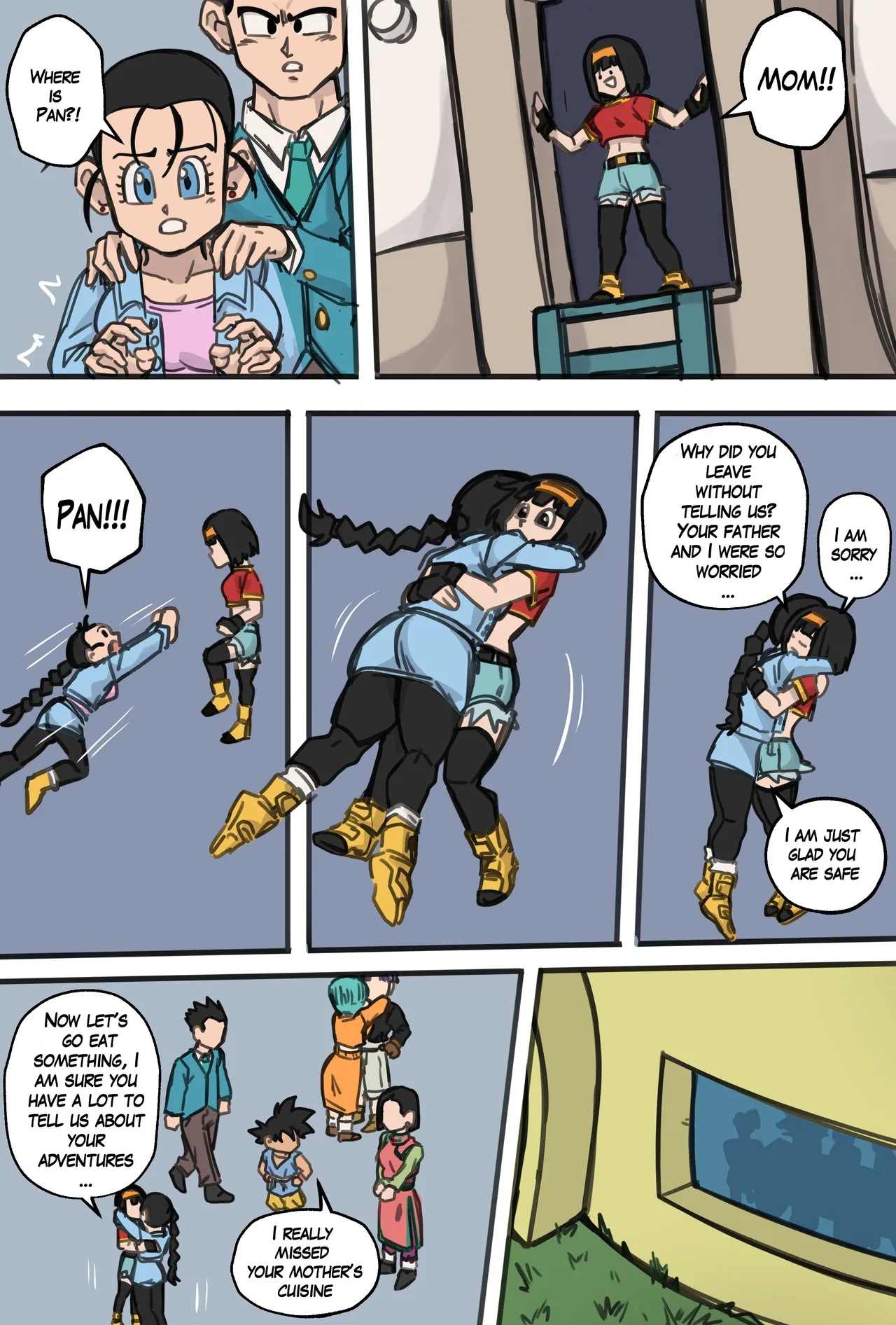 Dragon Ball GT: Baby Arrival On Earth Porn Comics english 03