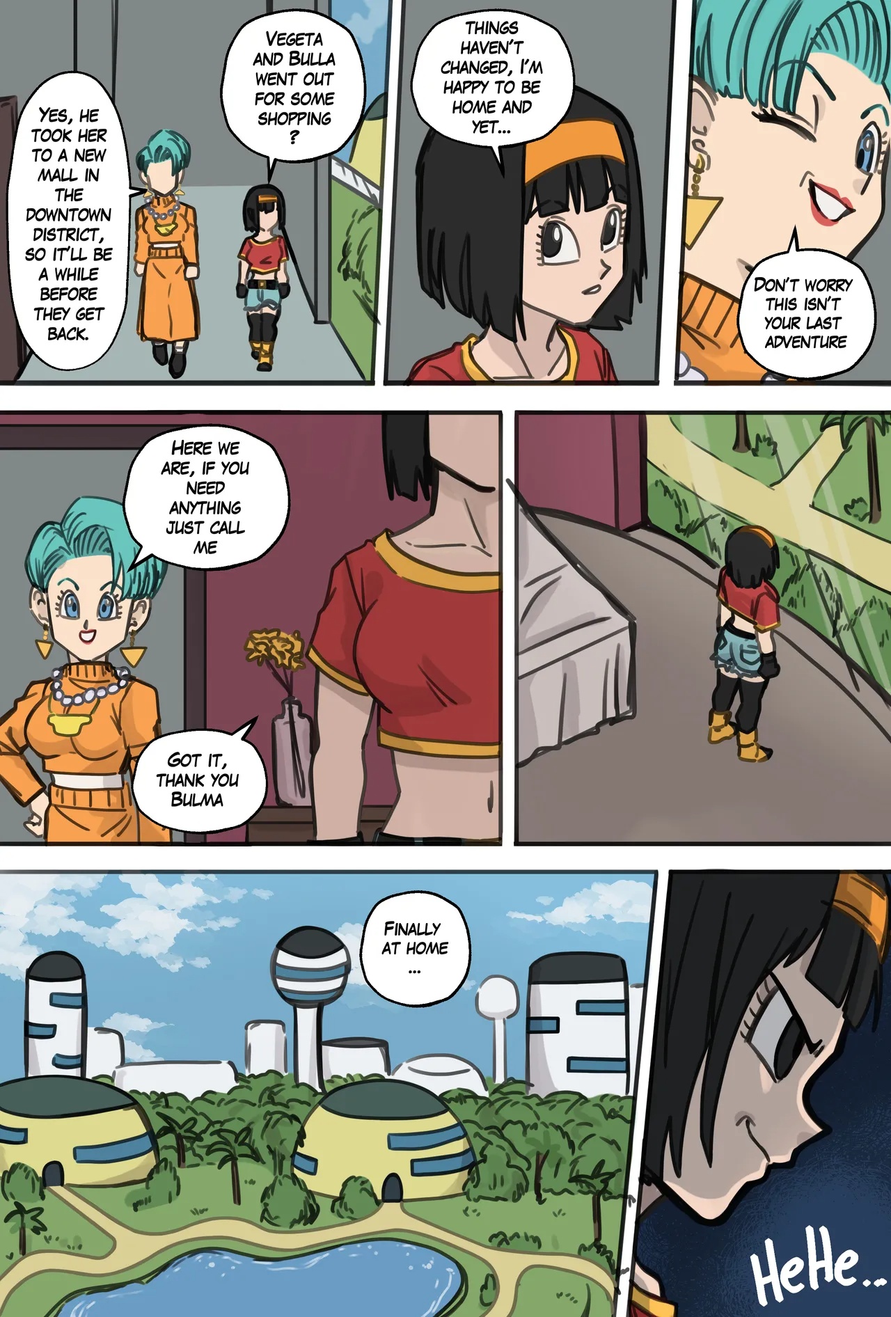 Dragon Ball GT: Baby Arrival On Earth Porn Comics english 05