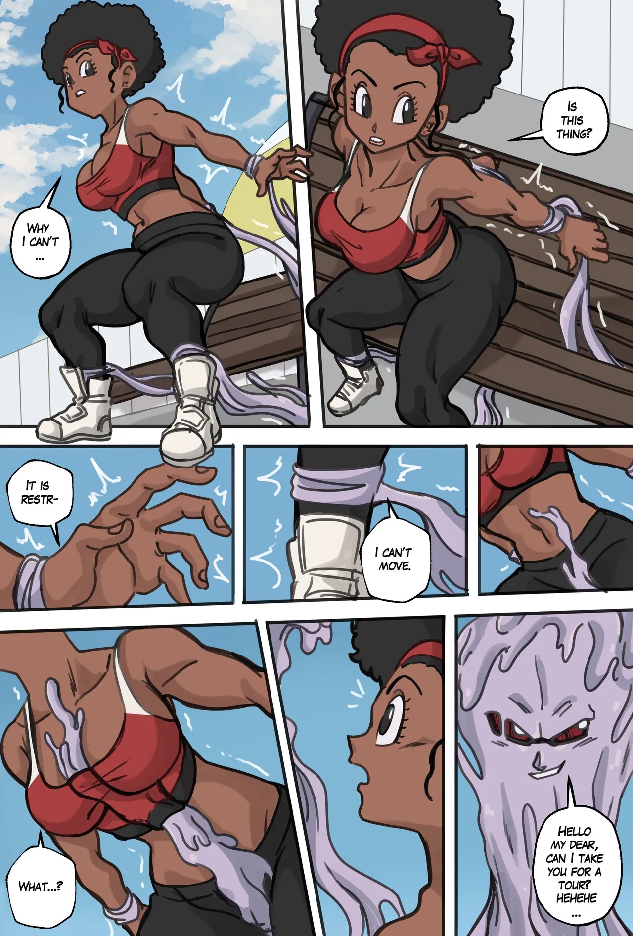 Dragon Ball GT: Baby Arrival On Earth Porn Comics english 12