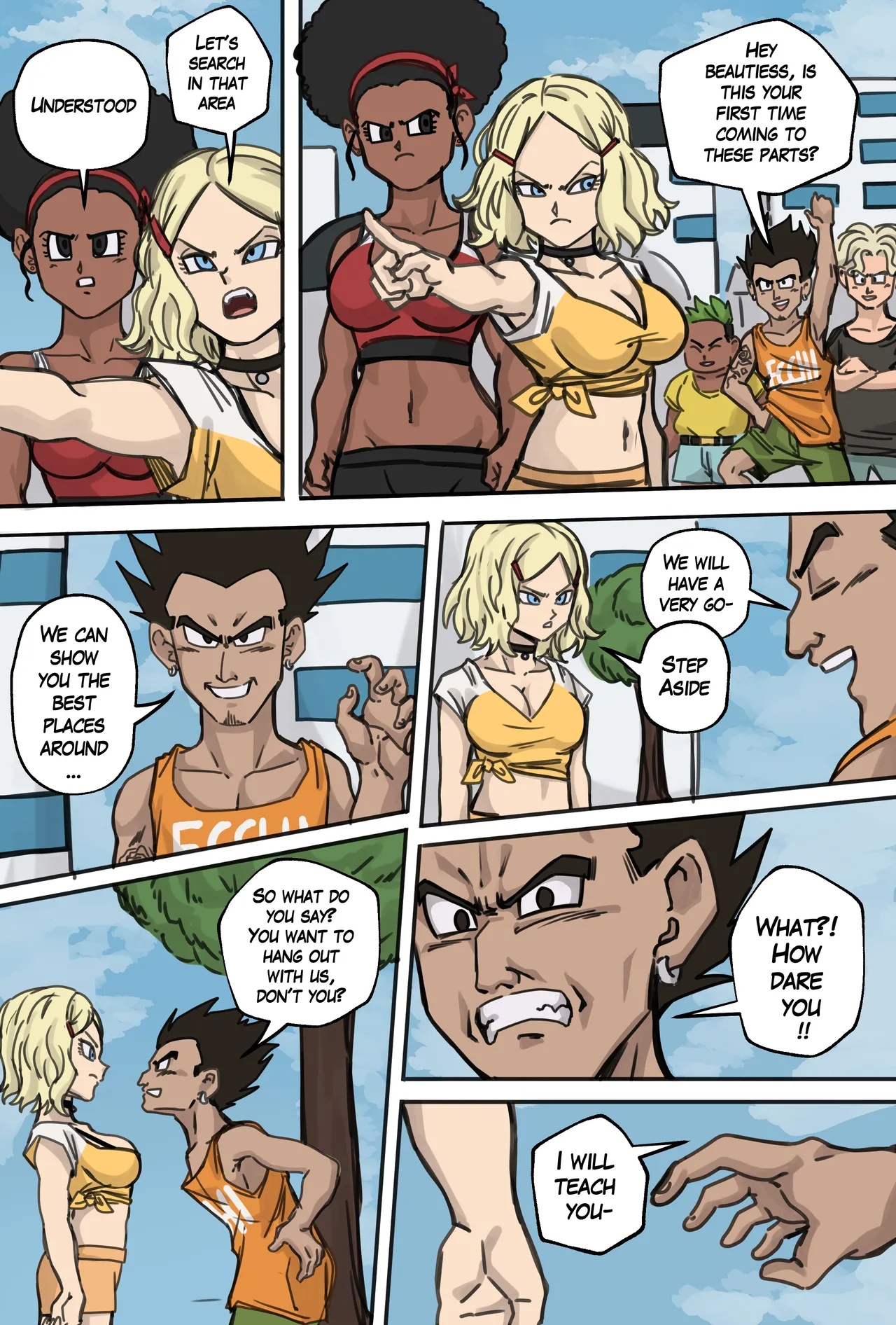 Dragon Ball GT: Baby Arrival On Earth Porn Comics english 19