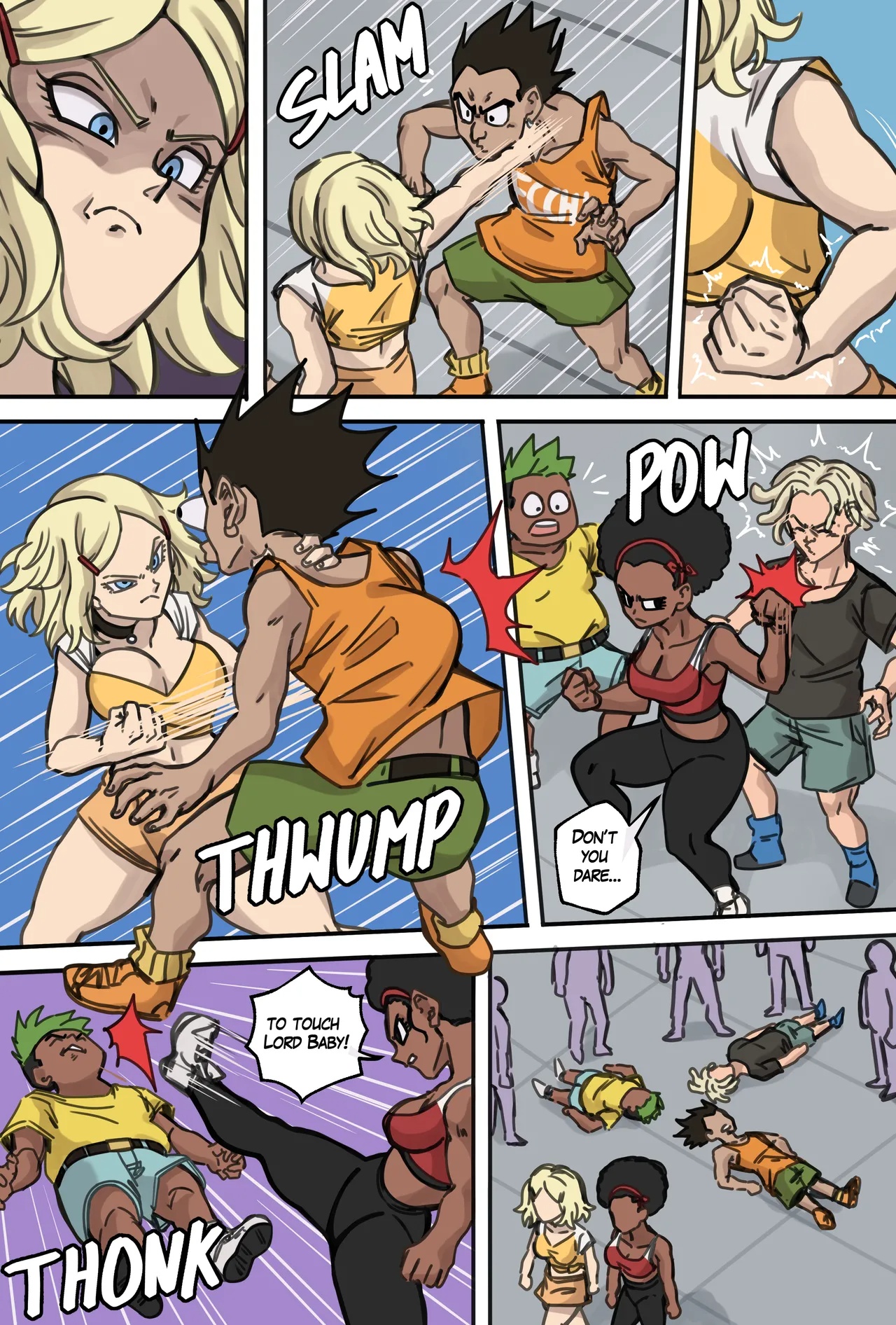 Dragon Ball GT: Baby Arrival On Earth Porn Comics english 20