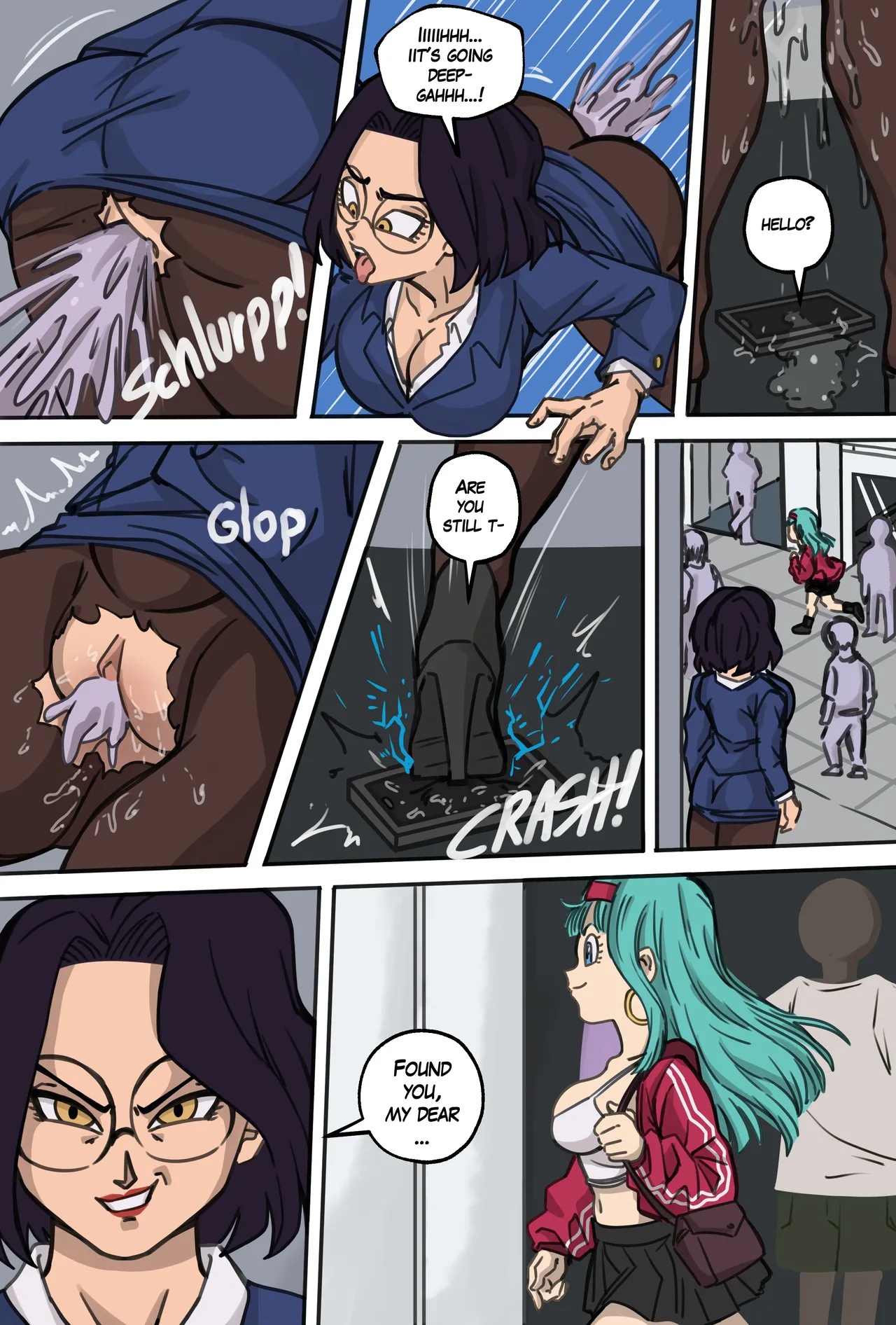 Dragon Ball GT: Baby Arrival On Earth Porn Comics english 22