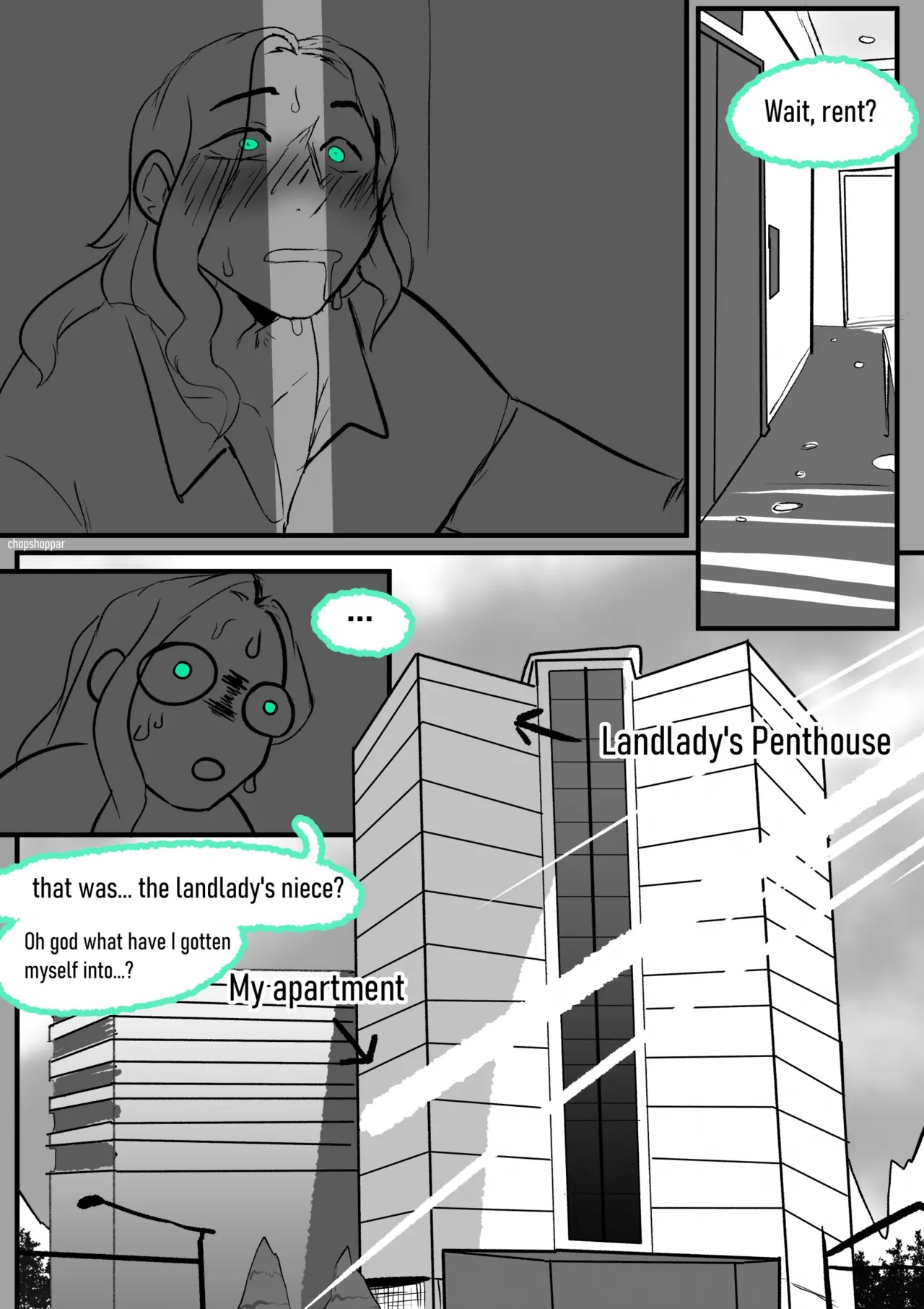 Elevator By Chopshoppar Porn Comics english 19