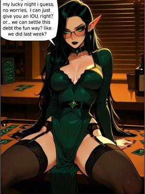 Elf Girl Needs To Fuck Her Way Out Of a Gambling Debt