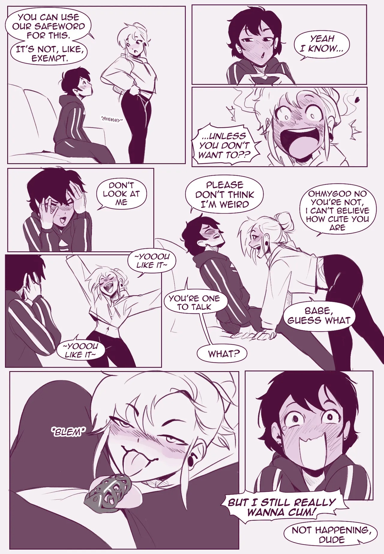 Em And Ike's Roleplay Porn Comics english 11