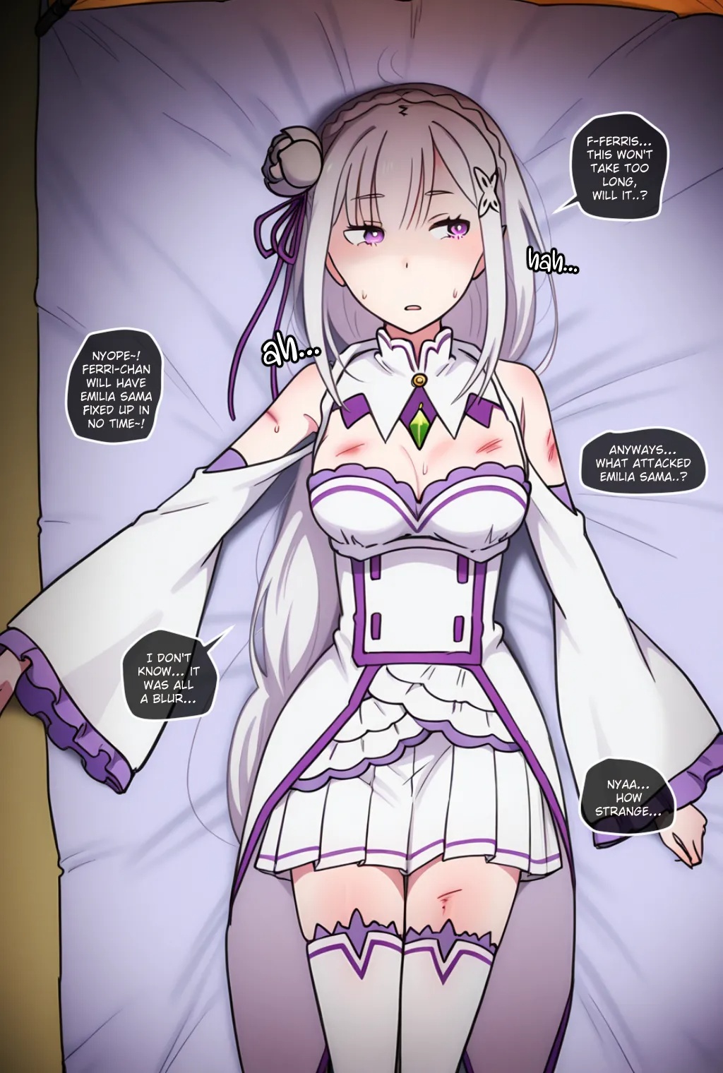 Emilia & Felix "Healing" Porn Comics english 03