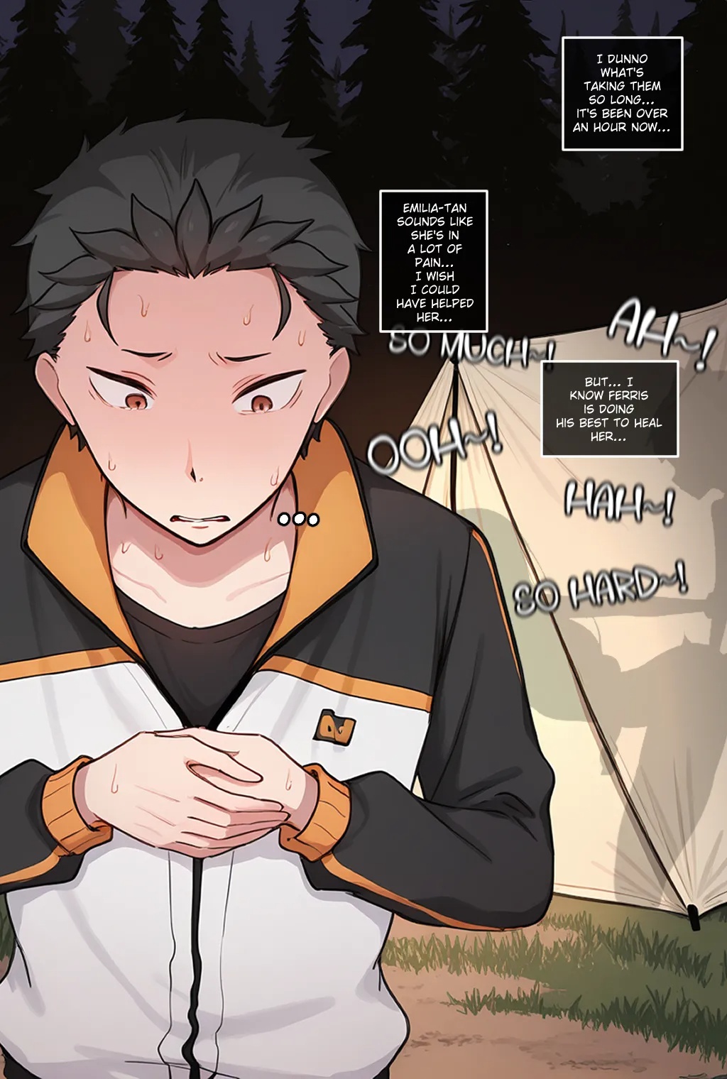 Emilia & Felix "Healing" Porn Comics english 10