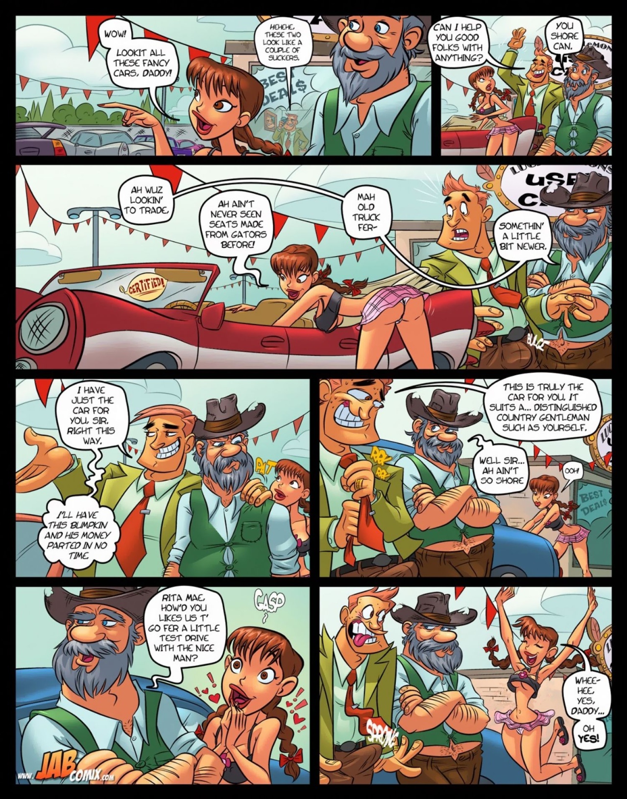 Farm Lessons Part 17: Buying The Car Porn Comics english 08