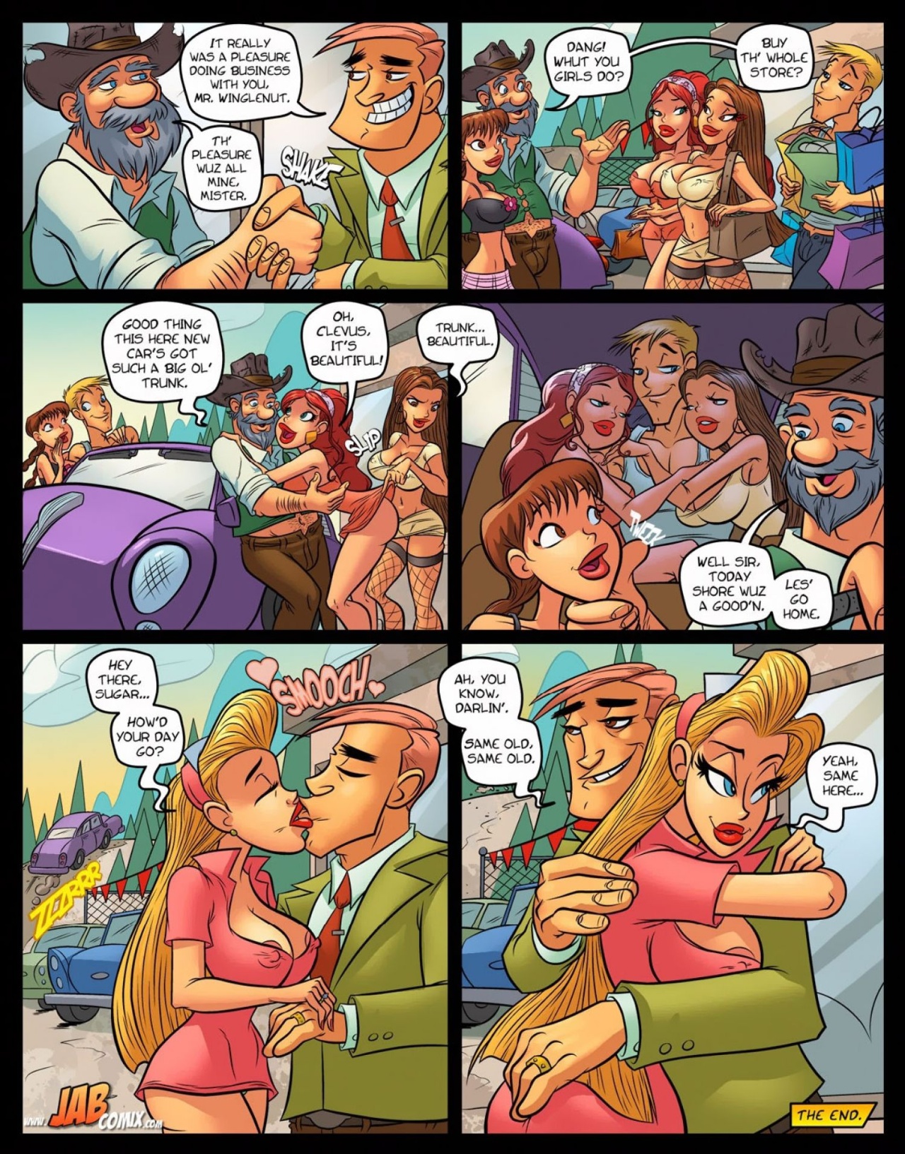 Farm Lessons Part 17: Buying The Car Porn Comics english 22