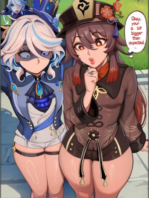 Furina And Hu Tao, Tag Team Threesome