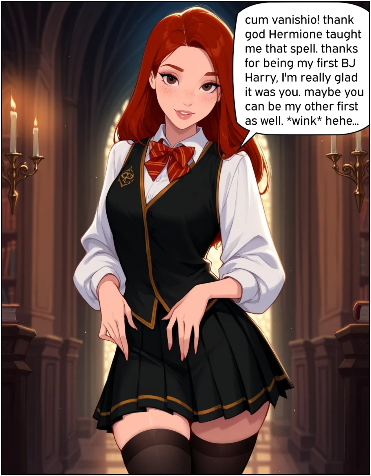 Ginnys First Blowjob Porn Comics english 06