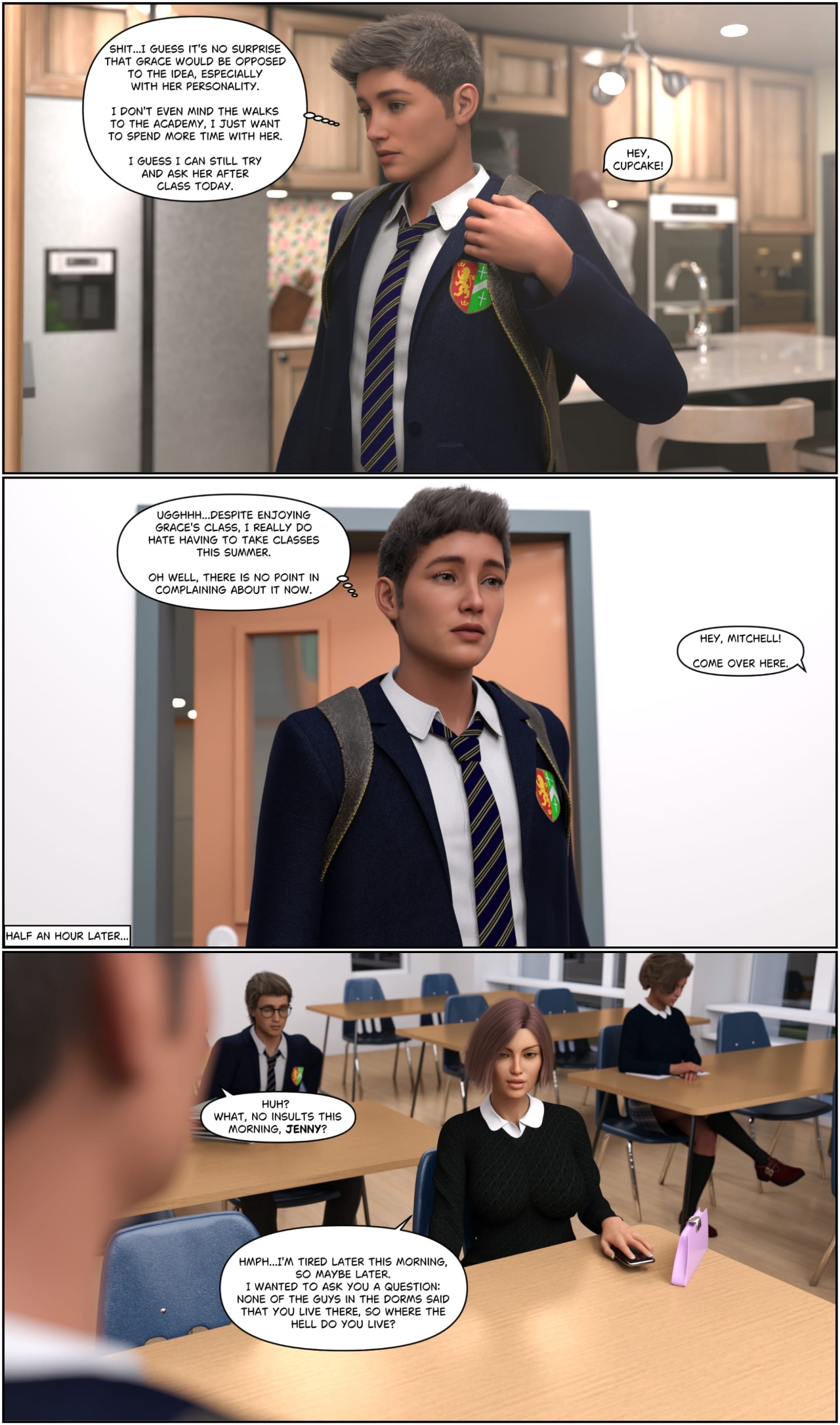 Having Grace By NotAvailableXXX Porn Comics english 24