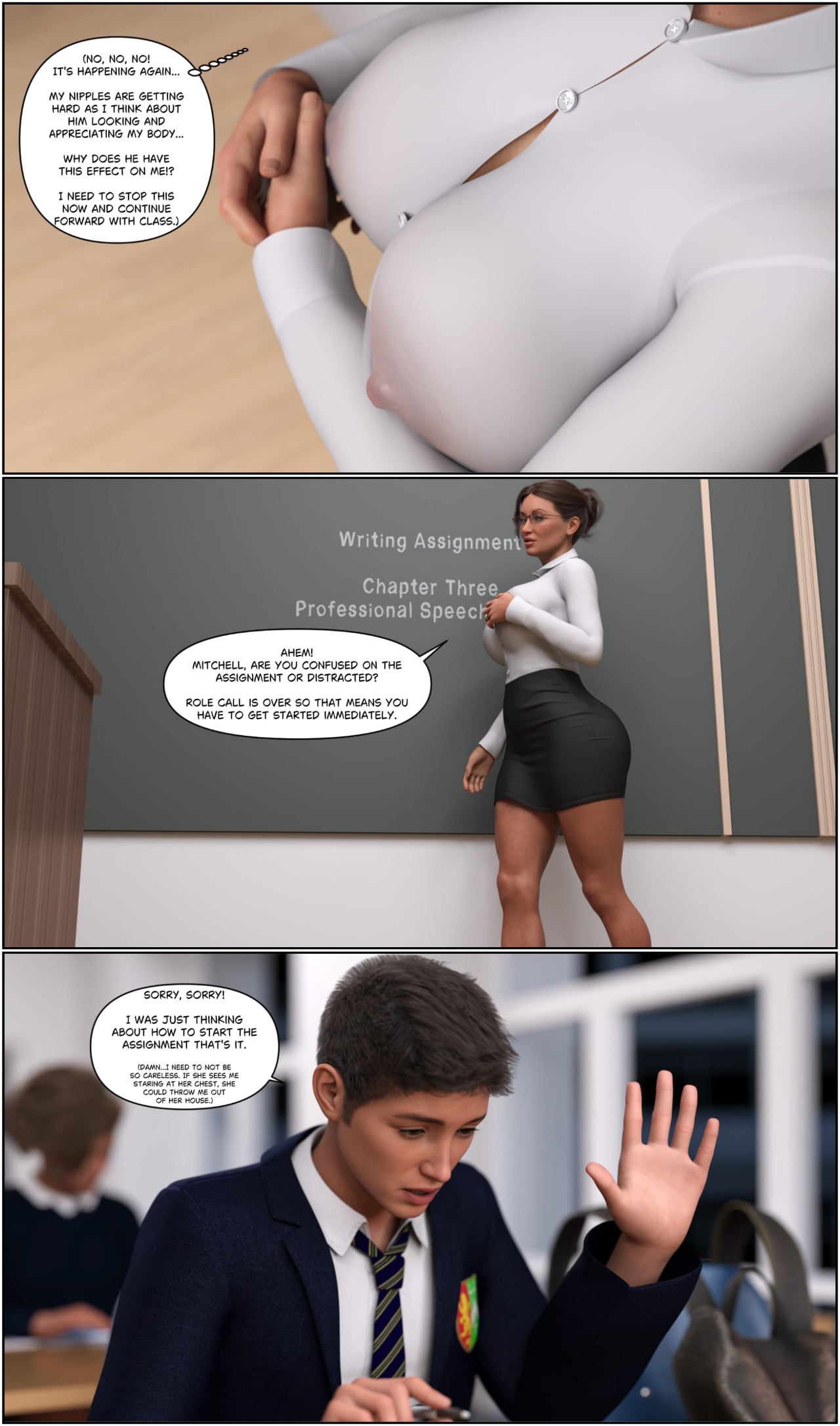 Having Grace By NotAvailableXXX Porn Comics english 28