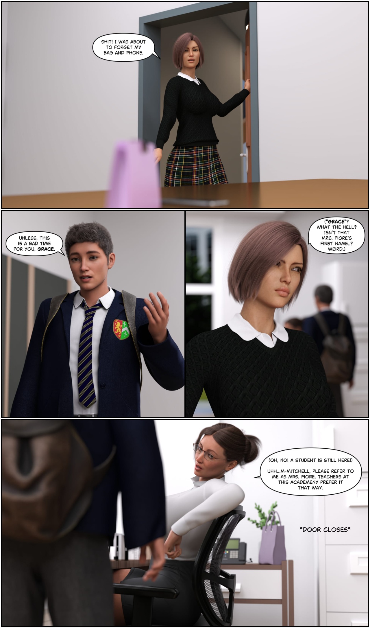 Having Grace By NotAvailableXXX Porn Comics english 30