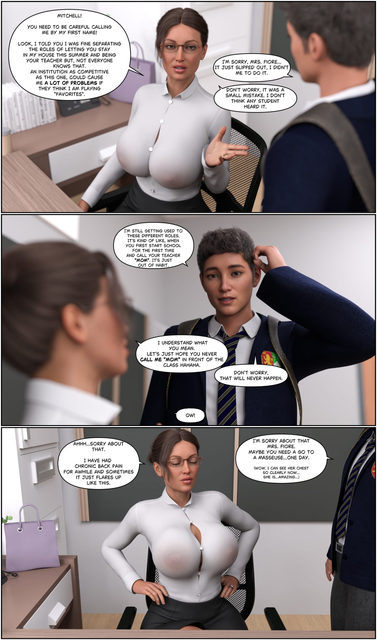 Having Grace By NotAvailableXXX Porn Comics english 31