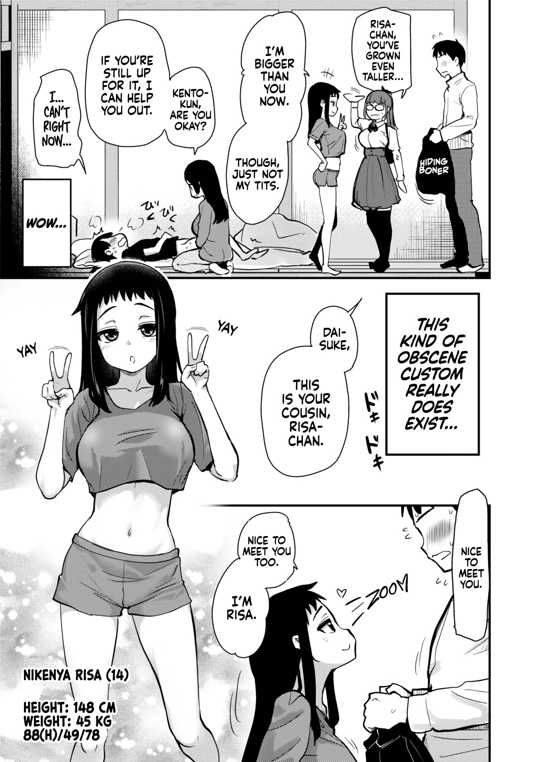 Having Sex With My Cousin Whom I've Just Met In My Step Mom's Hometown Where They Have Obscene Customs Porn Comics english 07