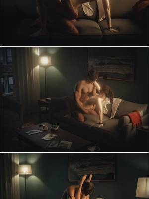 Her Dress: Claire Redfield x Leon S. Kennedy Porn Comics english 16