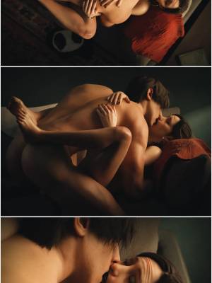 Her Dress: Claire Redfield x Leon S. Kennedy Porn Comics english 24