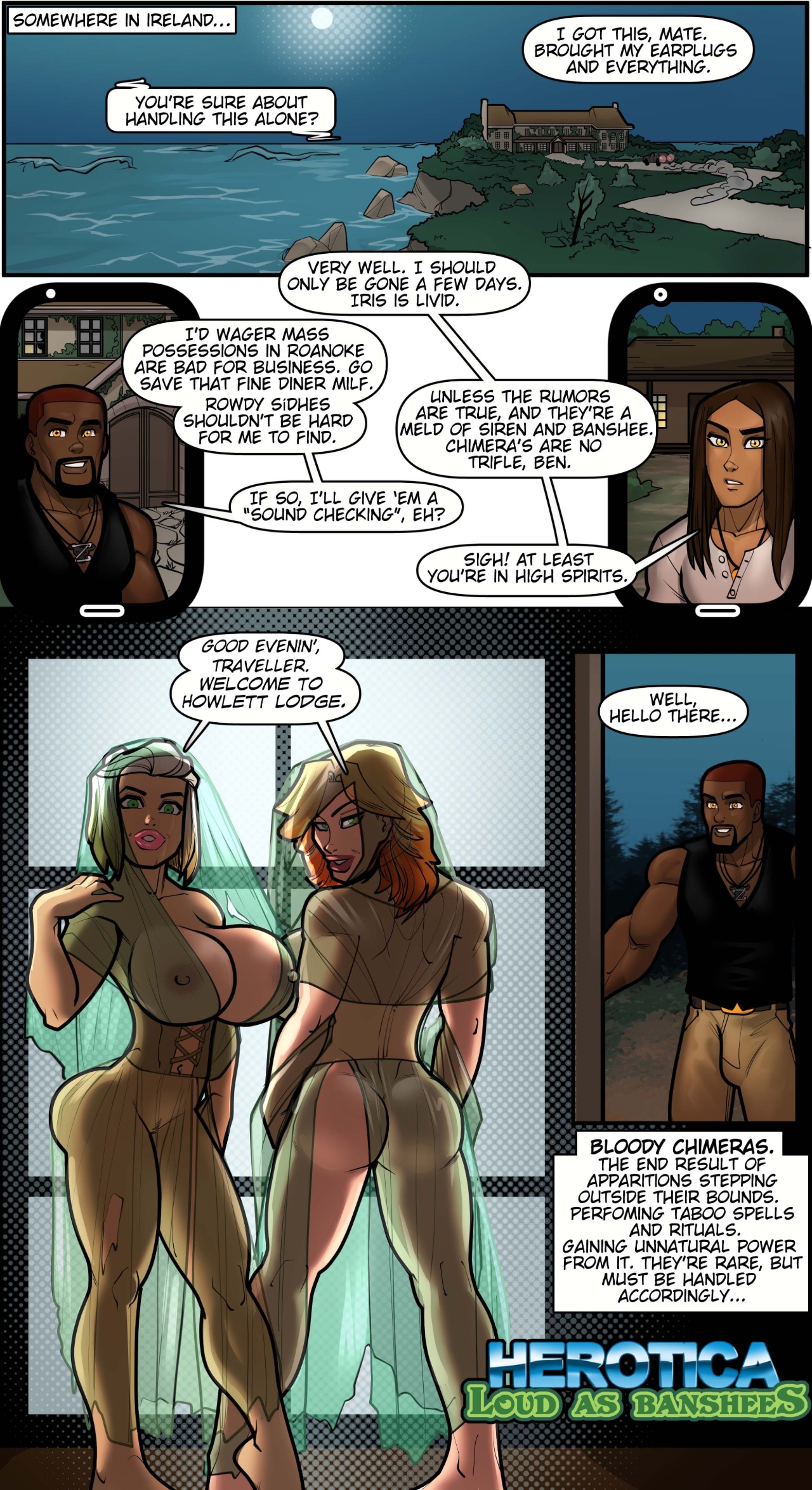 Hero Tales Comics: Loud As Banshees Porn Comics english 02