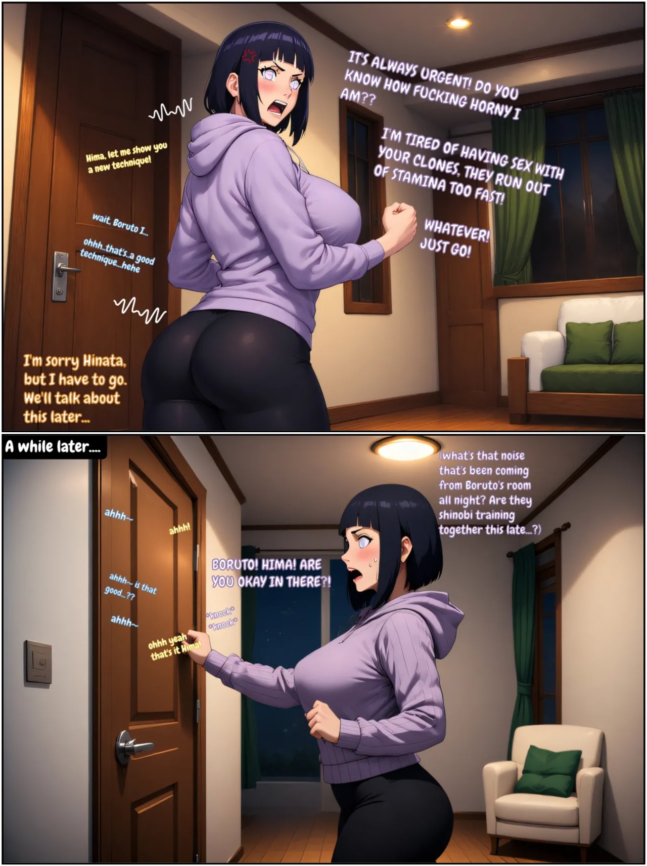 Himawari's Training Porn Comics english 02