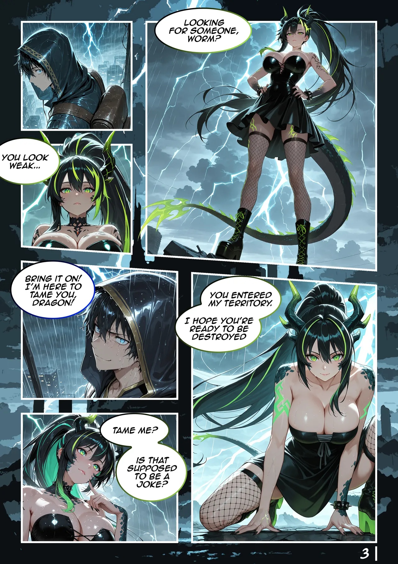 How NOT To Tame Your Dragon! Porn Comics english 04